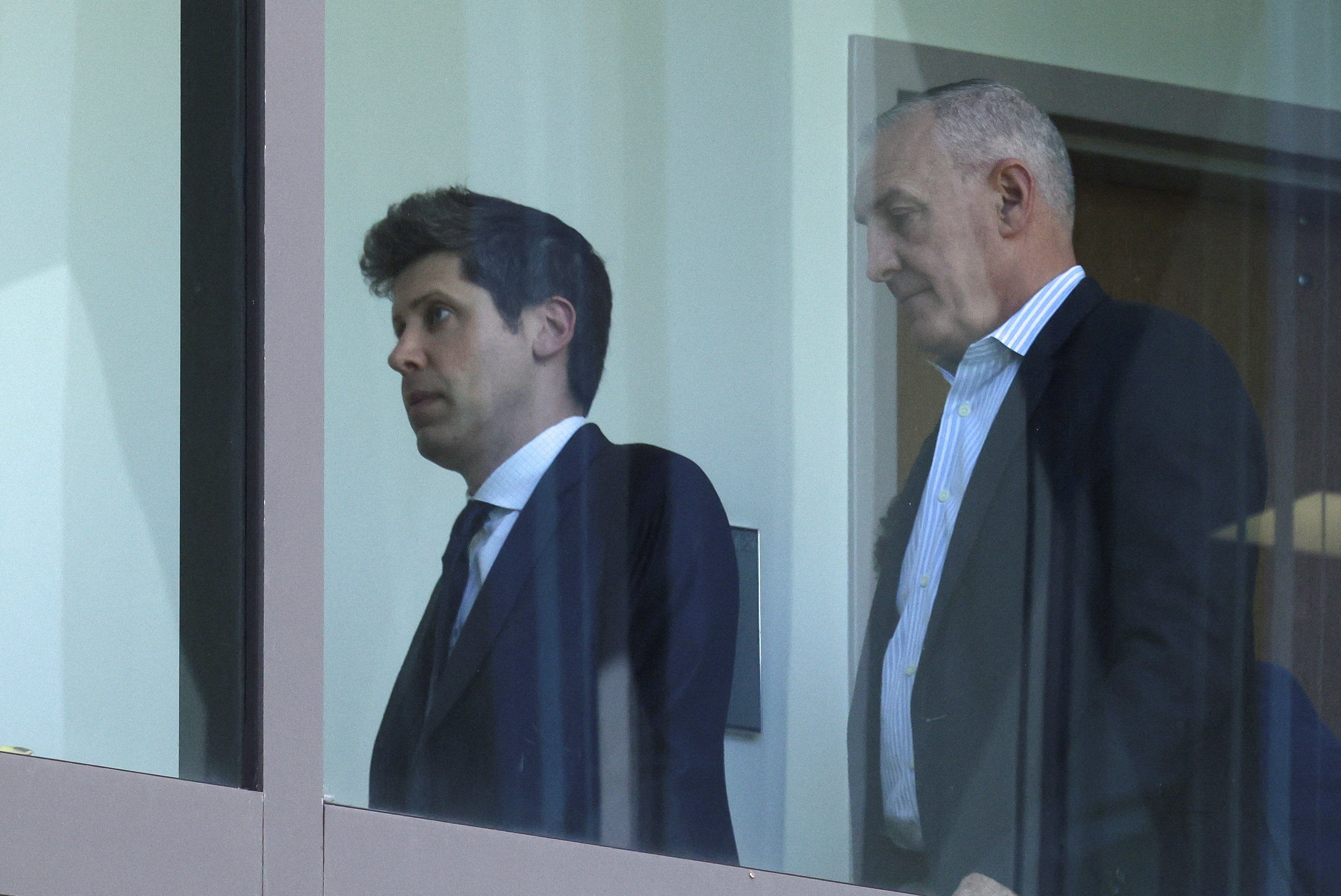 Altman, OpenAI's CEO, was in attendance although he was not scheduled to testify on Wednesday