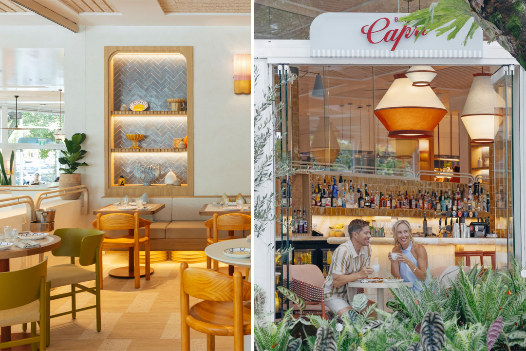 Cibaria and Bar Capri serve Mediterranean-inspired food and cocktails