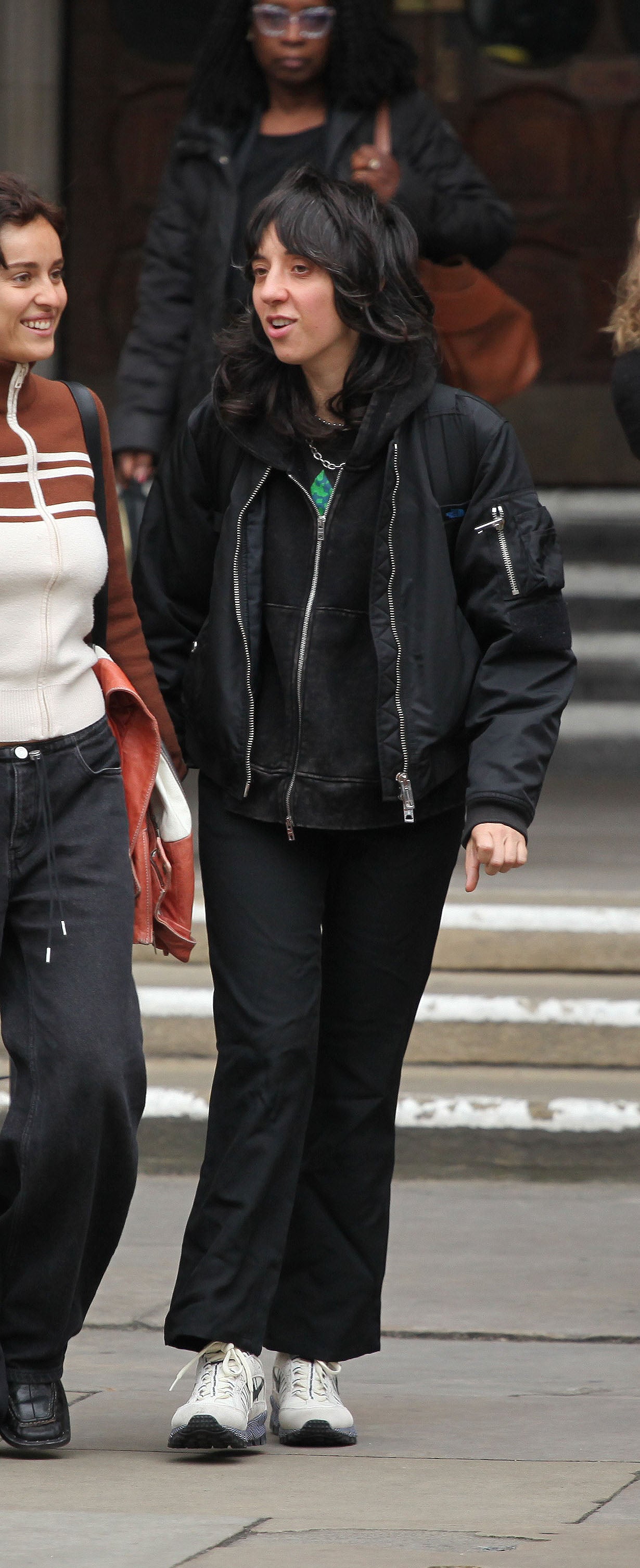 Chloe Caillet outside court