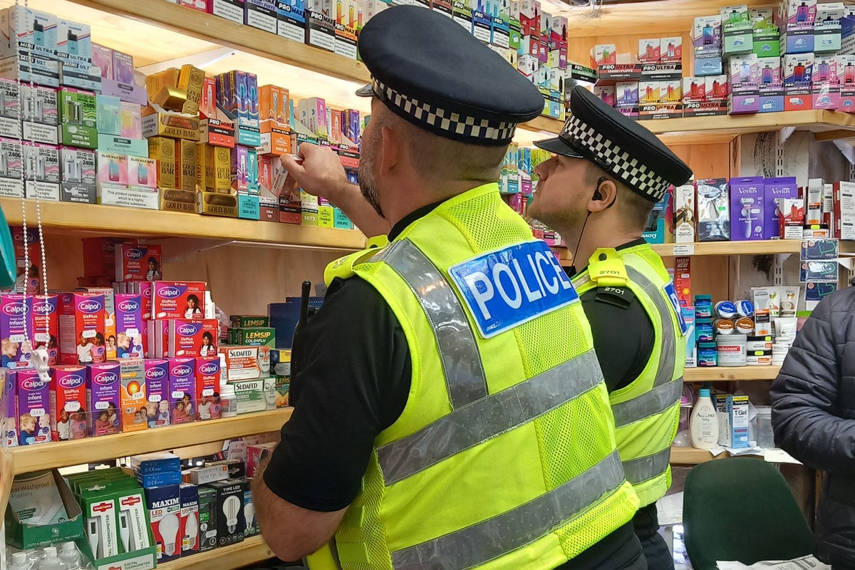 Half of convenience and vape stores in some areas linked to organised crime