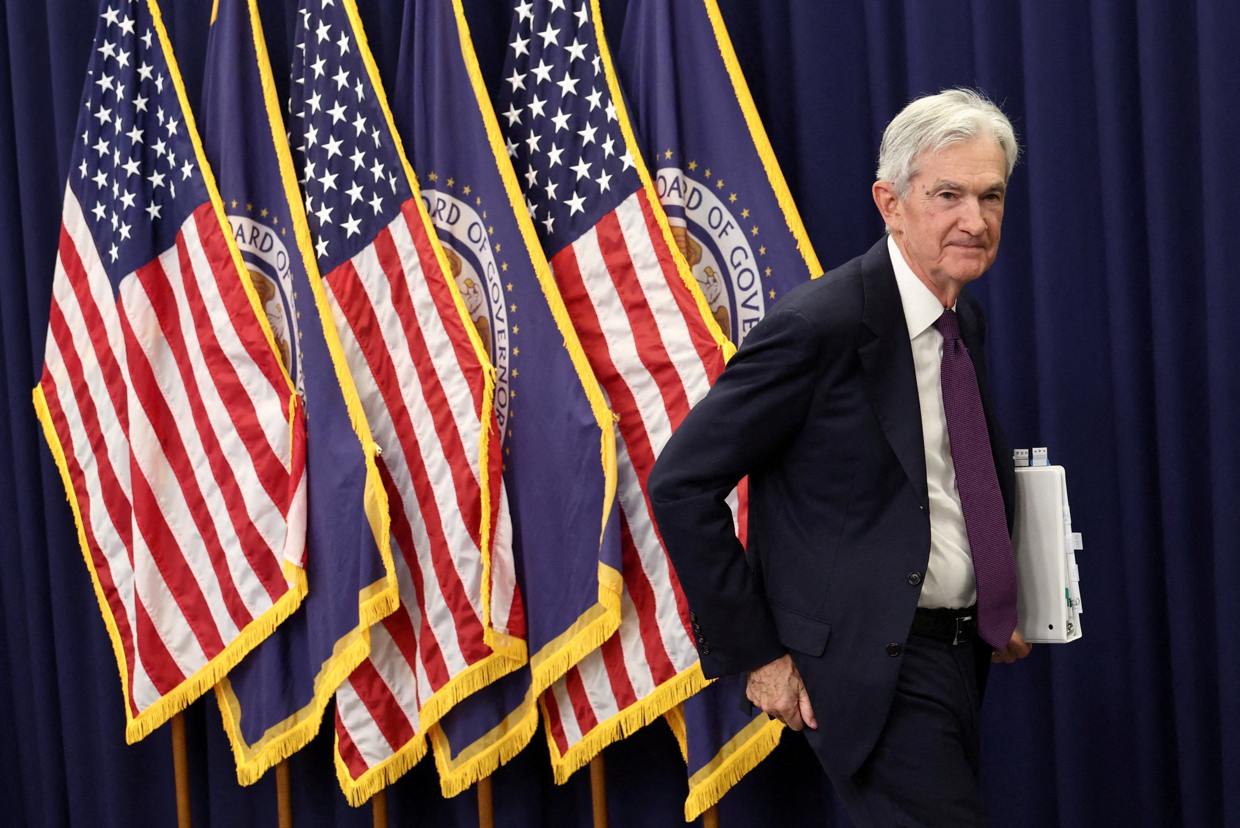 Jerome Powell said last week that he would remain on the board of governors at the Federal Reserve