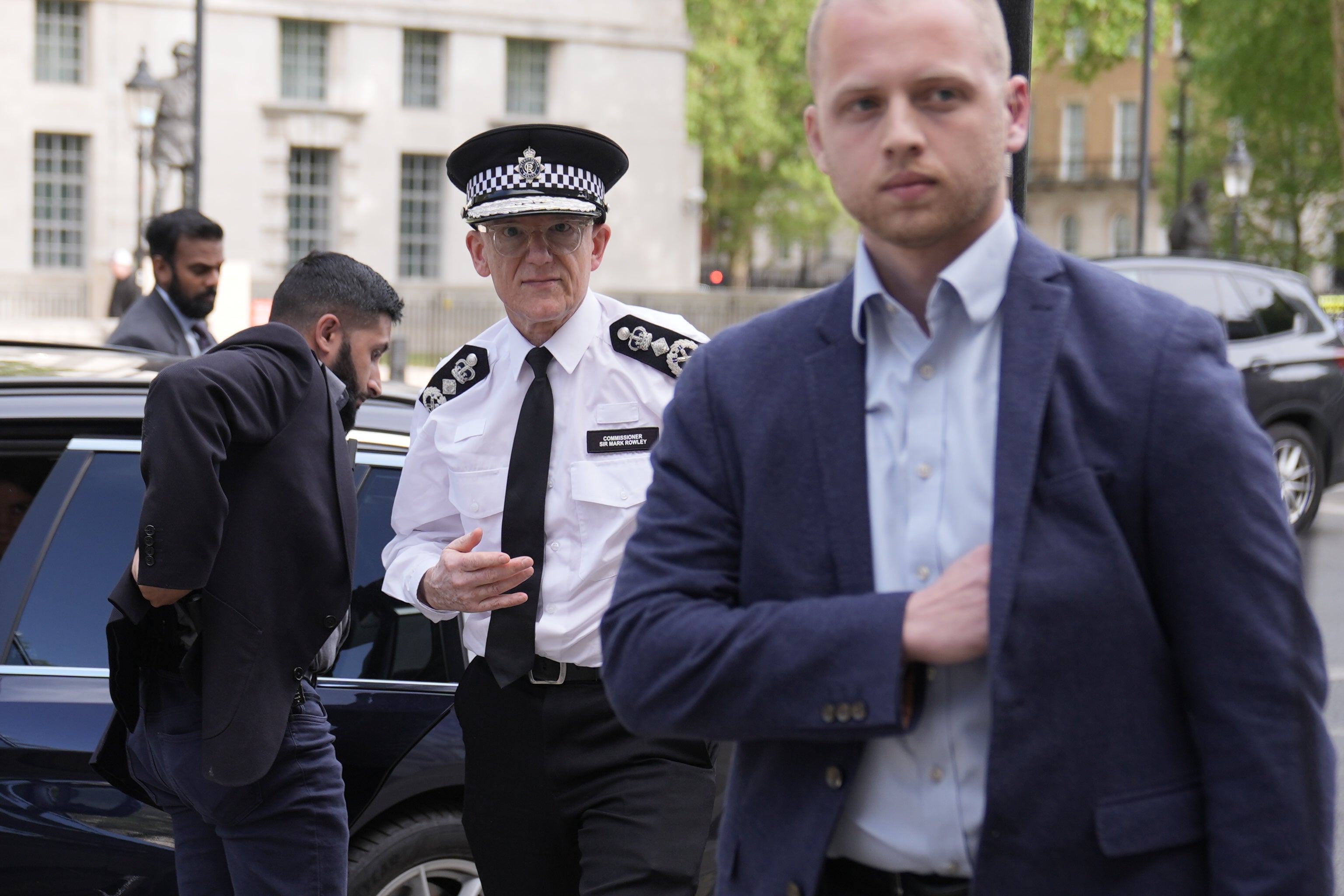 Metropolitan Police Commissioner Sir Mark Rowley has said there has been a ‘determined and intimidatory series of attacks’ against British Jews