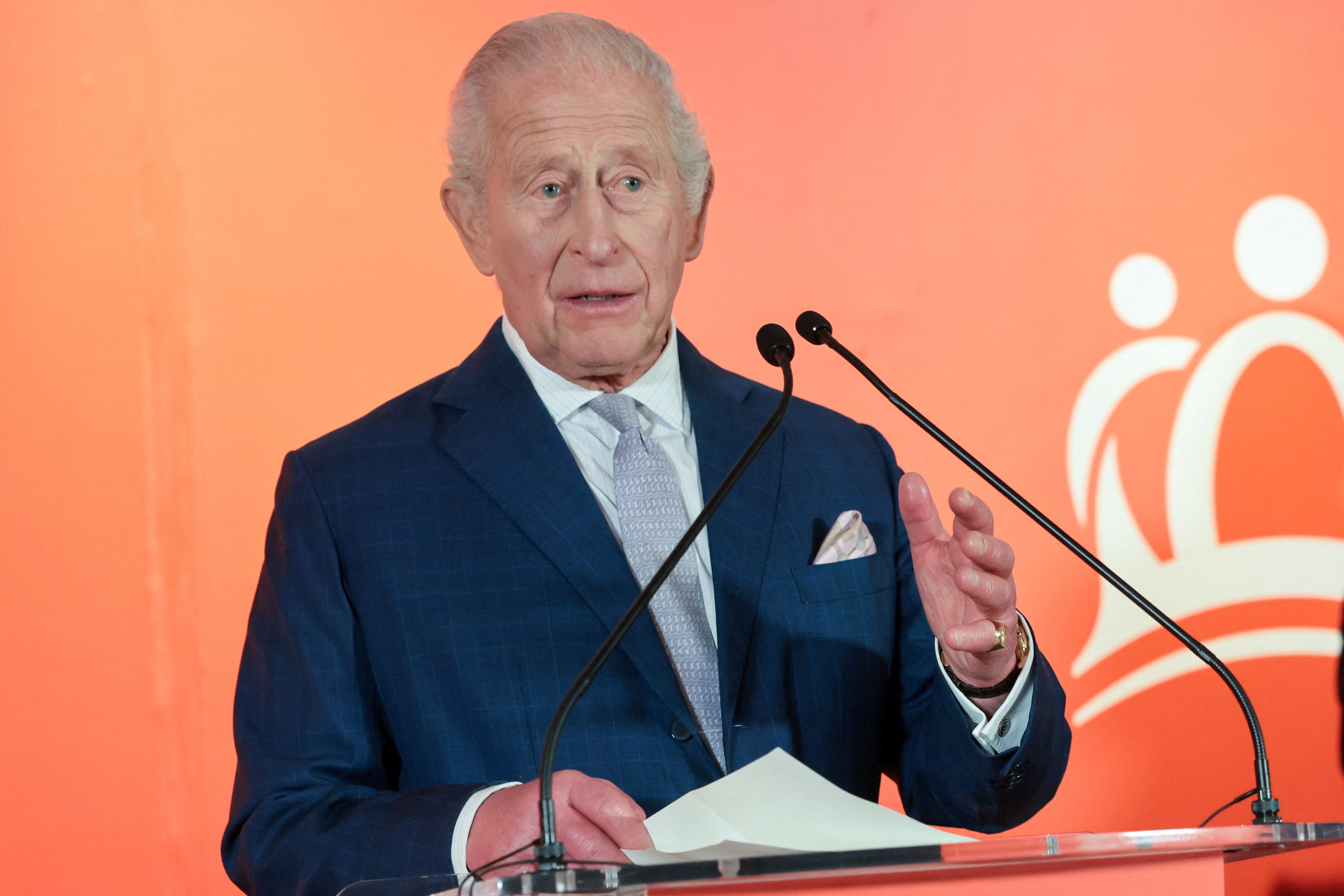 King Charles US visit live: Macron responds to ‘speaking French’ jibe at Trump ahead of final day of tour