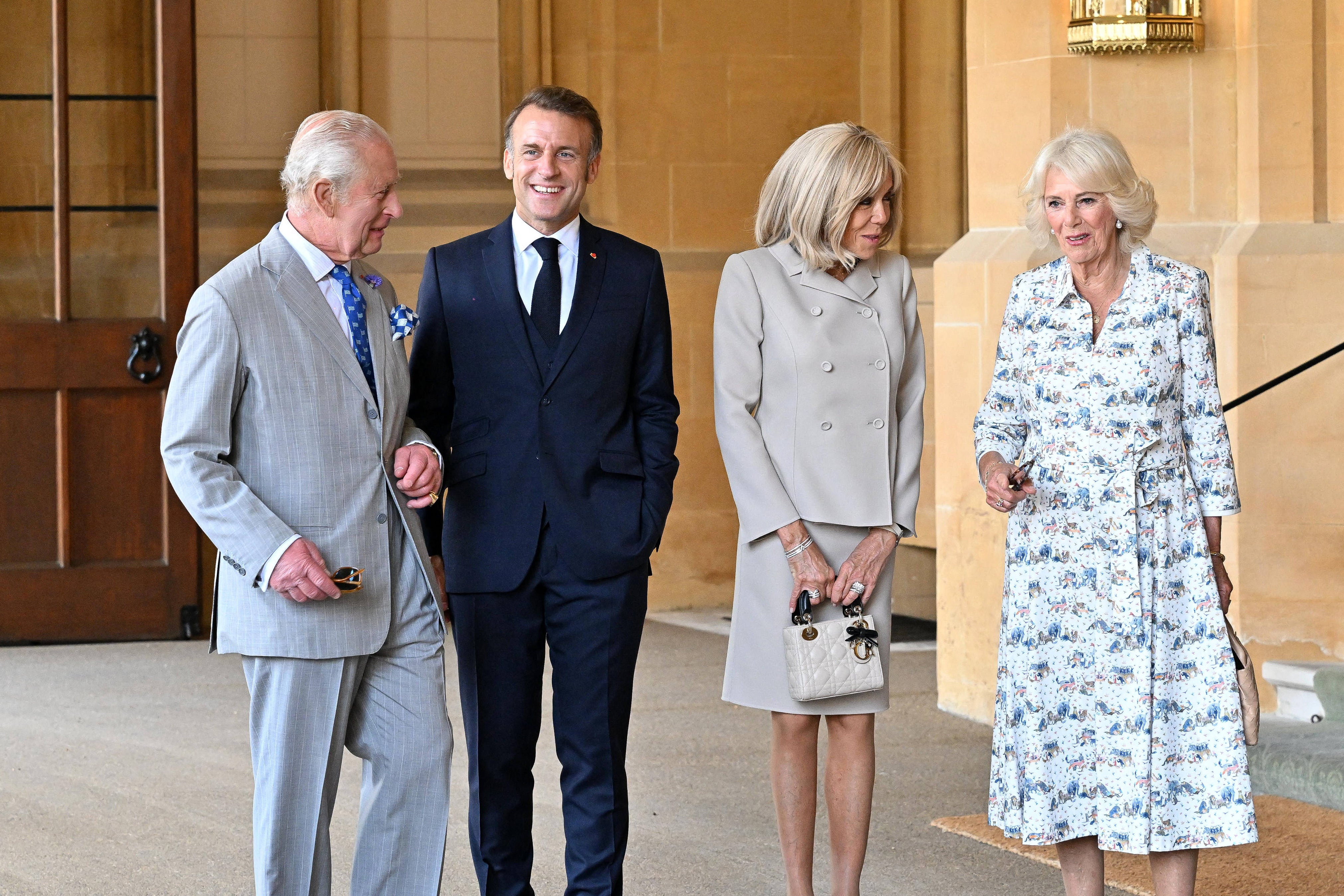 How Macron responded to King Charles’s joke about US ‘speaking French’