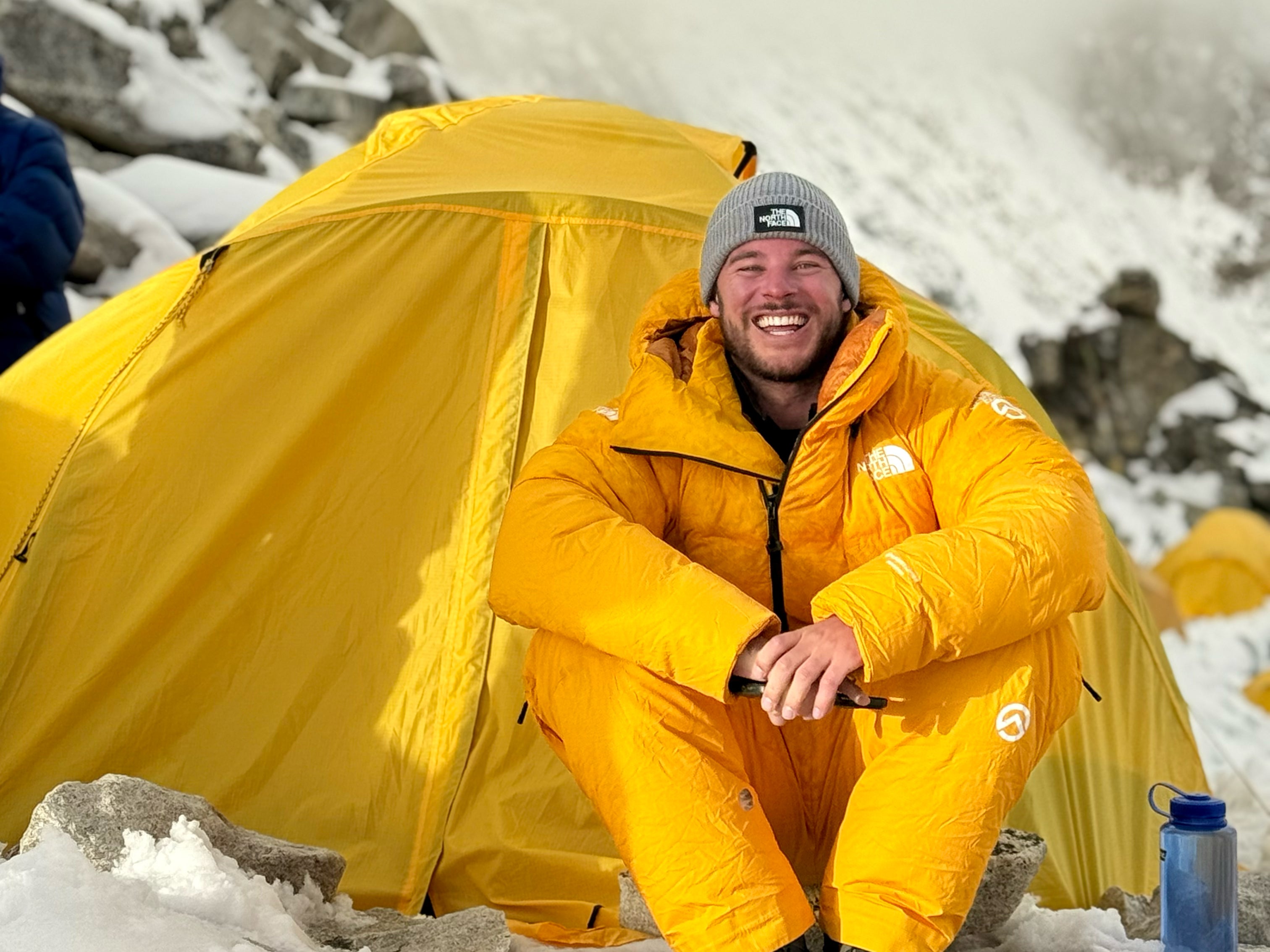 Oliver Foran is attempting a record sea-to-summit journey to Mount Everest, cycling over 1,000 km from India before trekking and climbing to the top