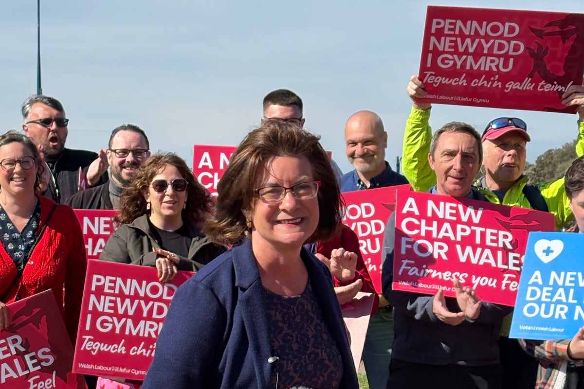 Welsh Labour First Minister Eluned Morgan shouts ‘vote Plaid Cymru’ in major campaign gaffe