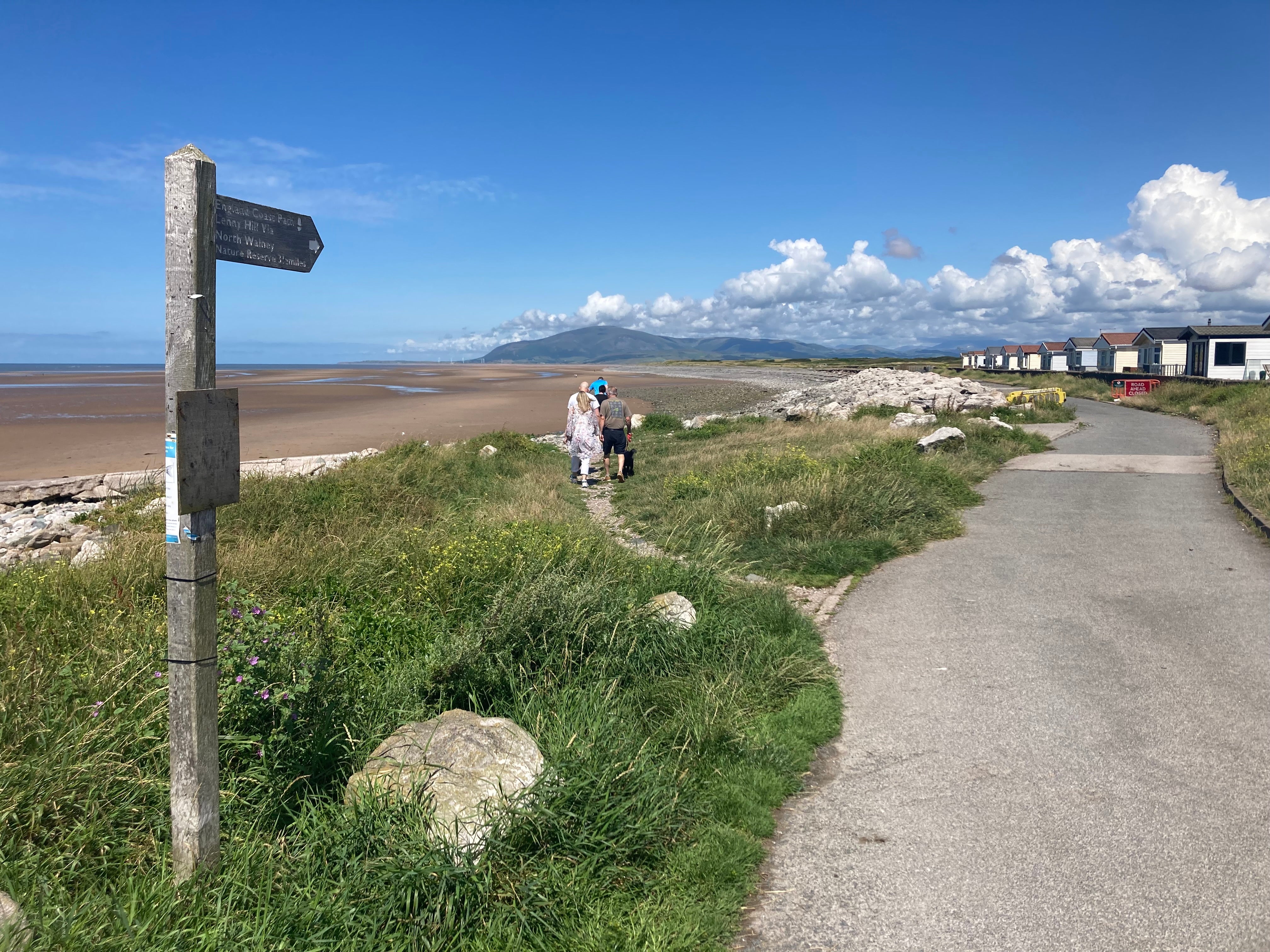 The seaside at Walney Island, Barrow-in-Furness