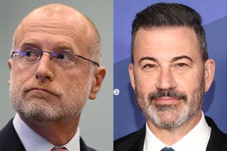 The FCC’s Brendan Carr has accused Jimmy Kimmel of a ‘hoax’ over his interview with Texas Democrat James Talarico