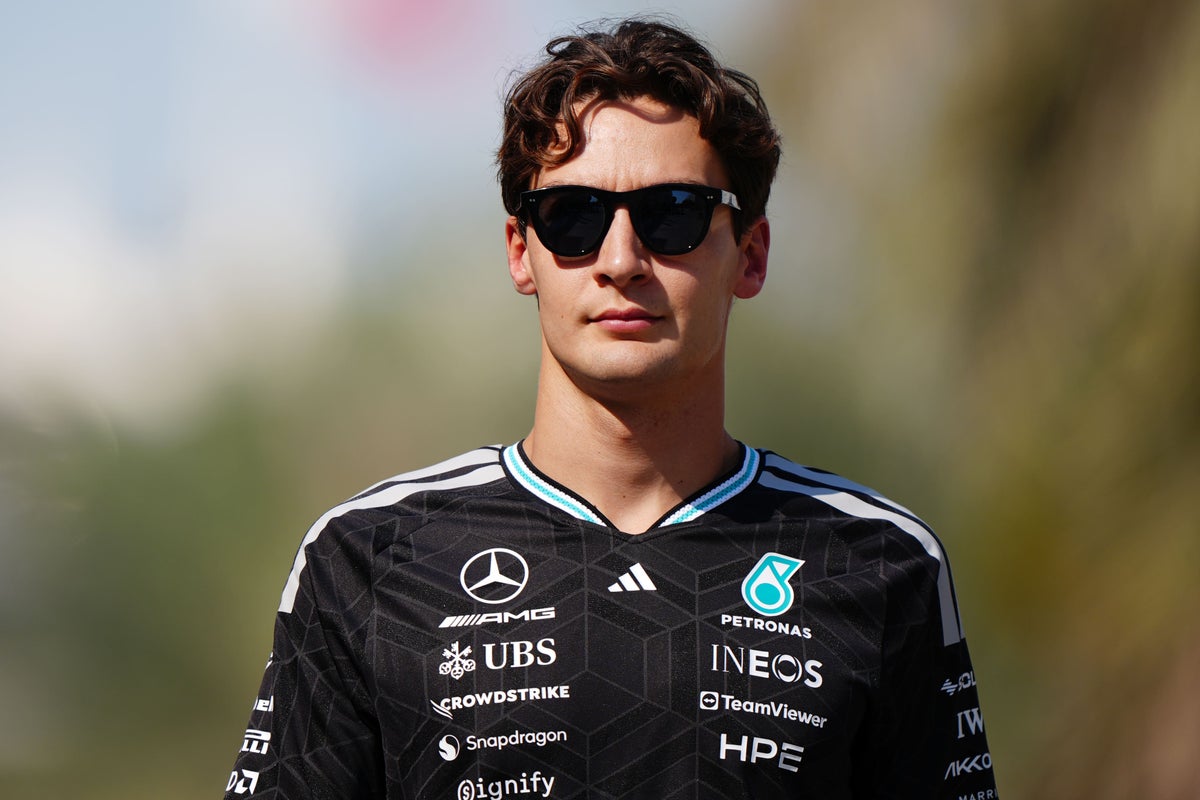 George Russell not worried about trailing early in F1 title battle