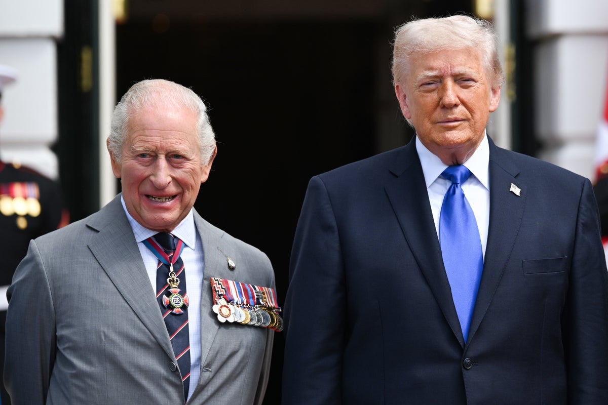 Trump hails Charles as ‘greatest king in my book’ as state visit draws to close