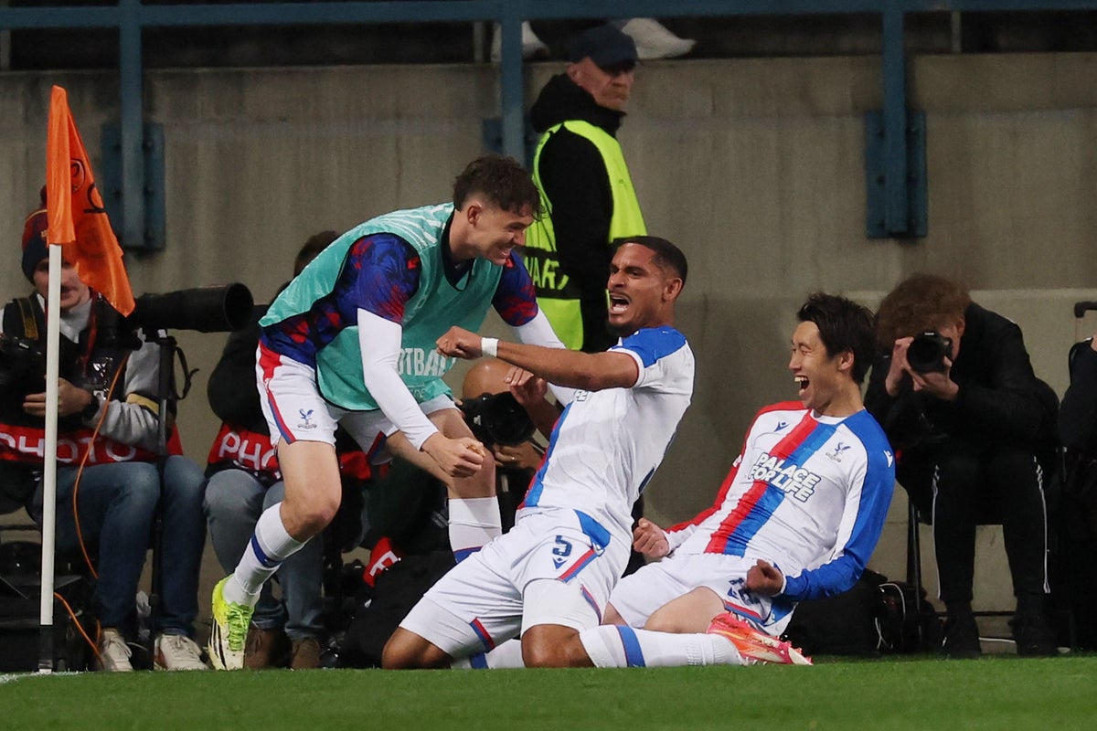 Ismaila Sarr scores fastest goal in Conference League history as Crystal Palace close in on final