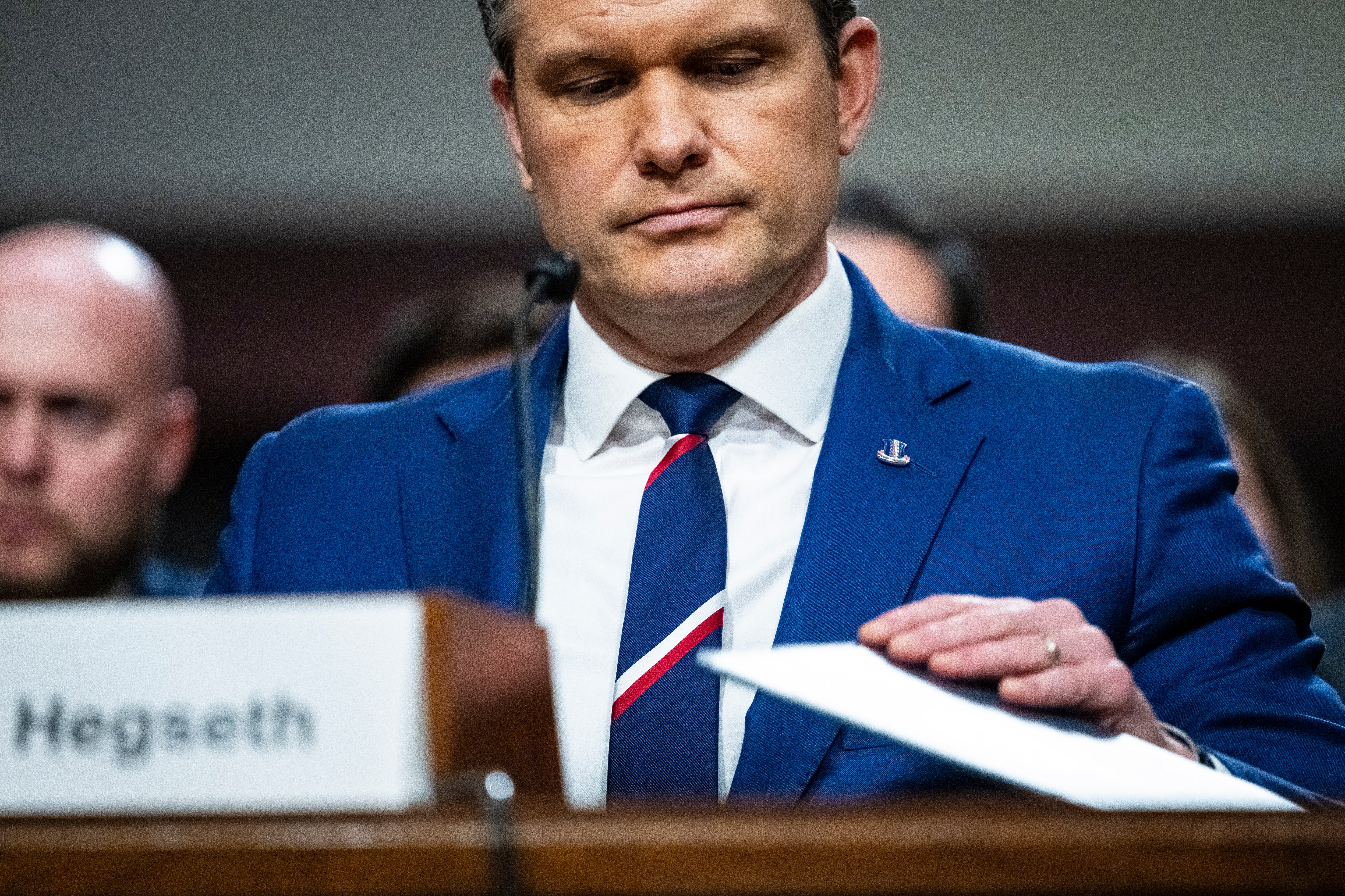 Pete Hegseth testified Thursday before the Senate Armed Services Committee