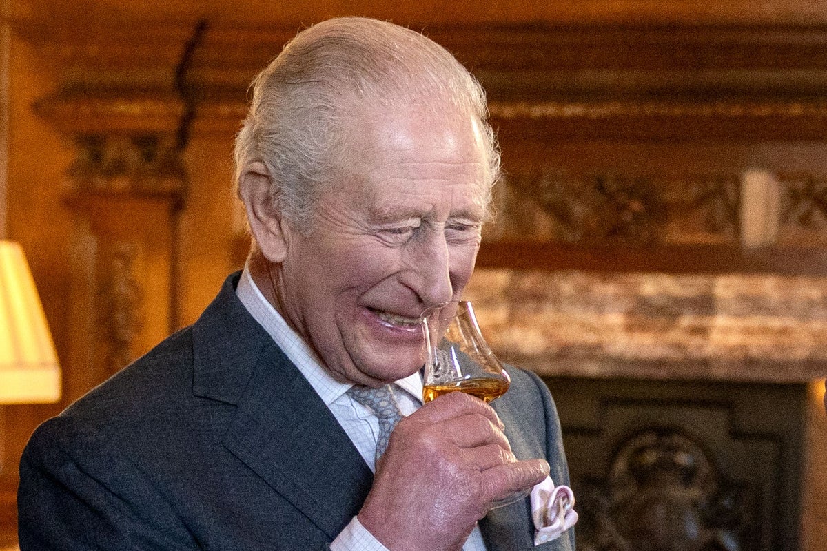 Charles ‘raising a dram’ after Trump vows to lift Scottish whisky tariffs