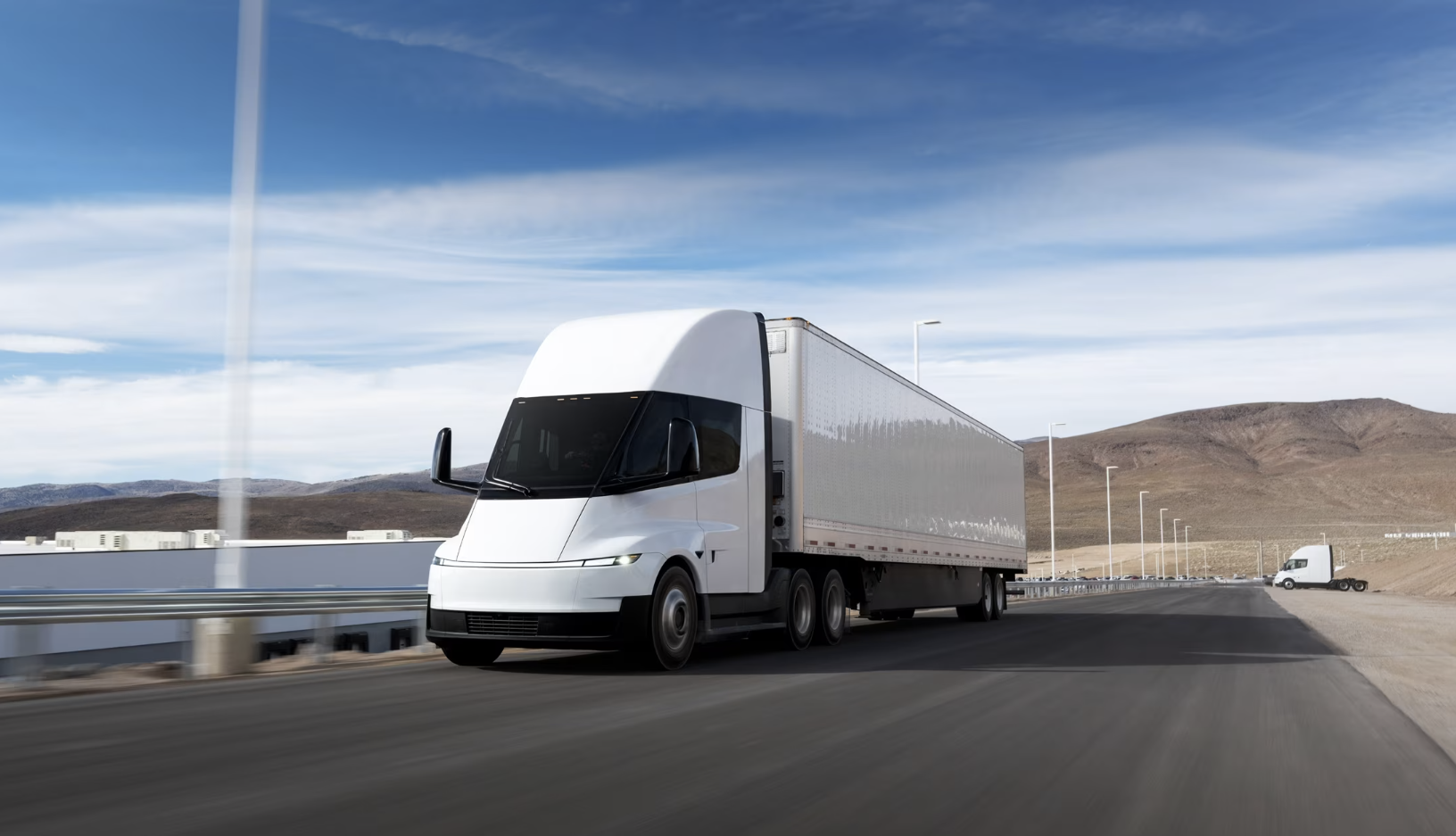 Seven years late, the Tesla Semi finally rolls off the production line