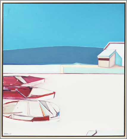 This alleged Raimond Strapans work was sold for $60,000