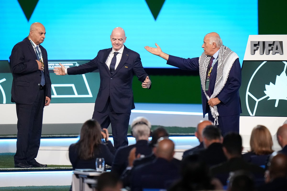 Gianni Infantino’s attempt at forcing Israel-Palestine handshake backfires