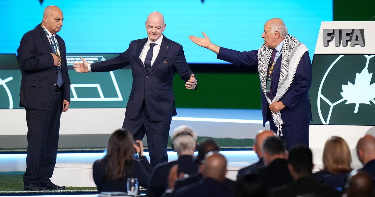 Gianni Infantino's attempt at forcing Israel-Palestine handshake backfires at Fifa Congress | The Independent