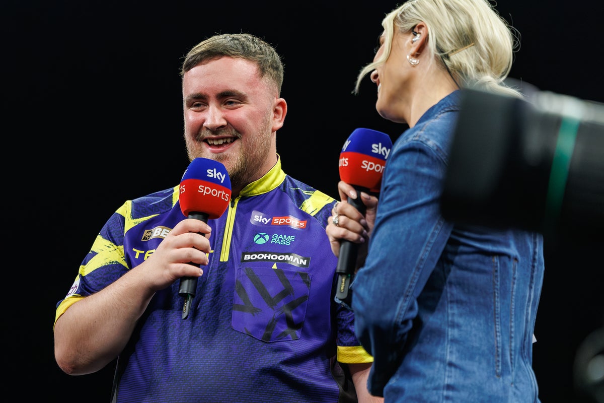 Luke Littler challenges Mo Farah to charity run-darts race
