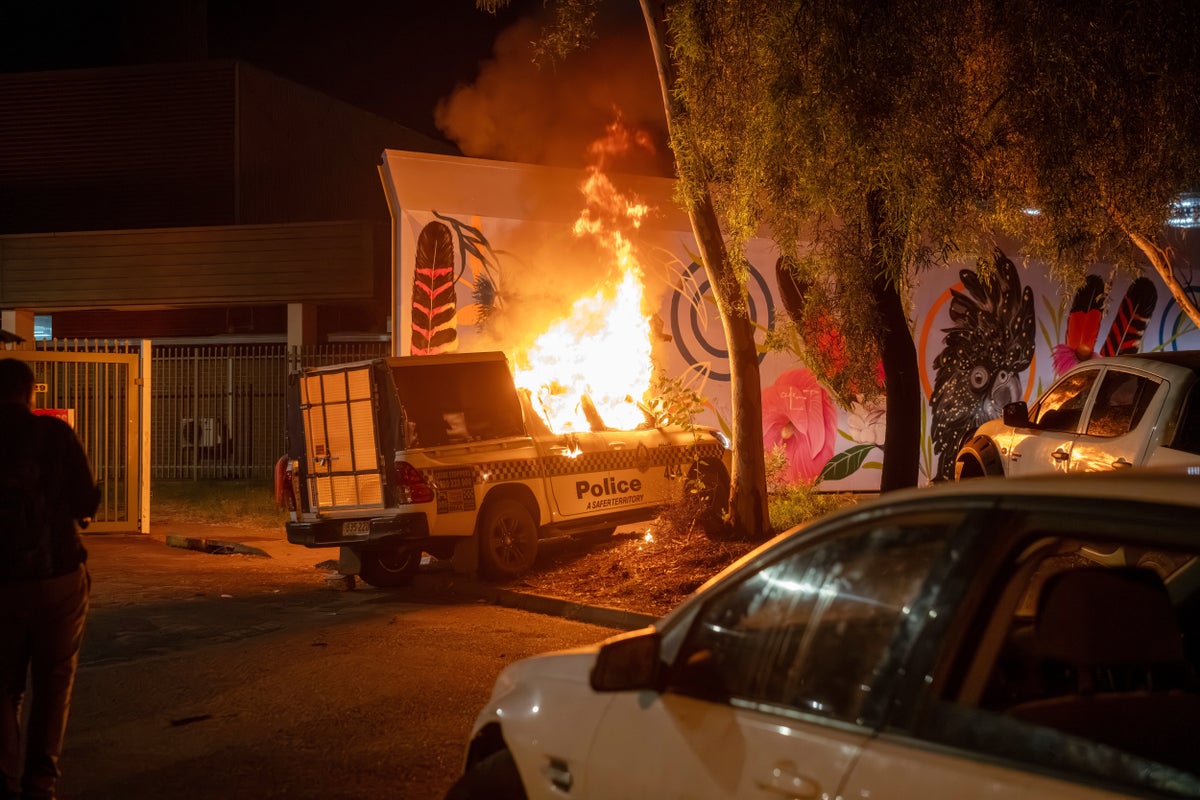 An angry crowd riots outside Australian hospital treating suspect in 5-year-old girl's death