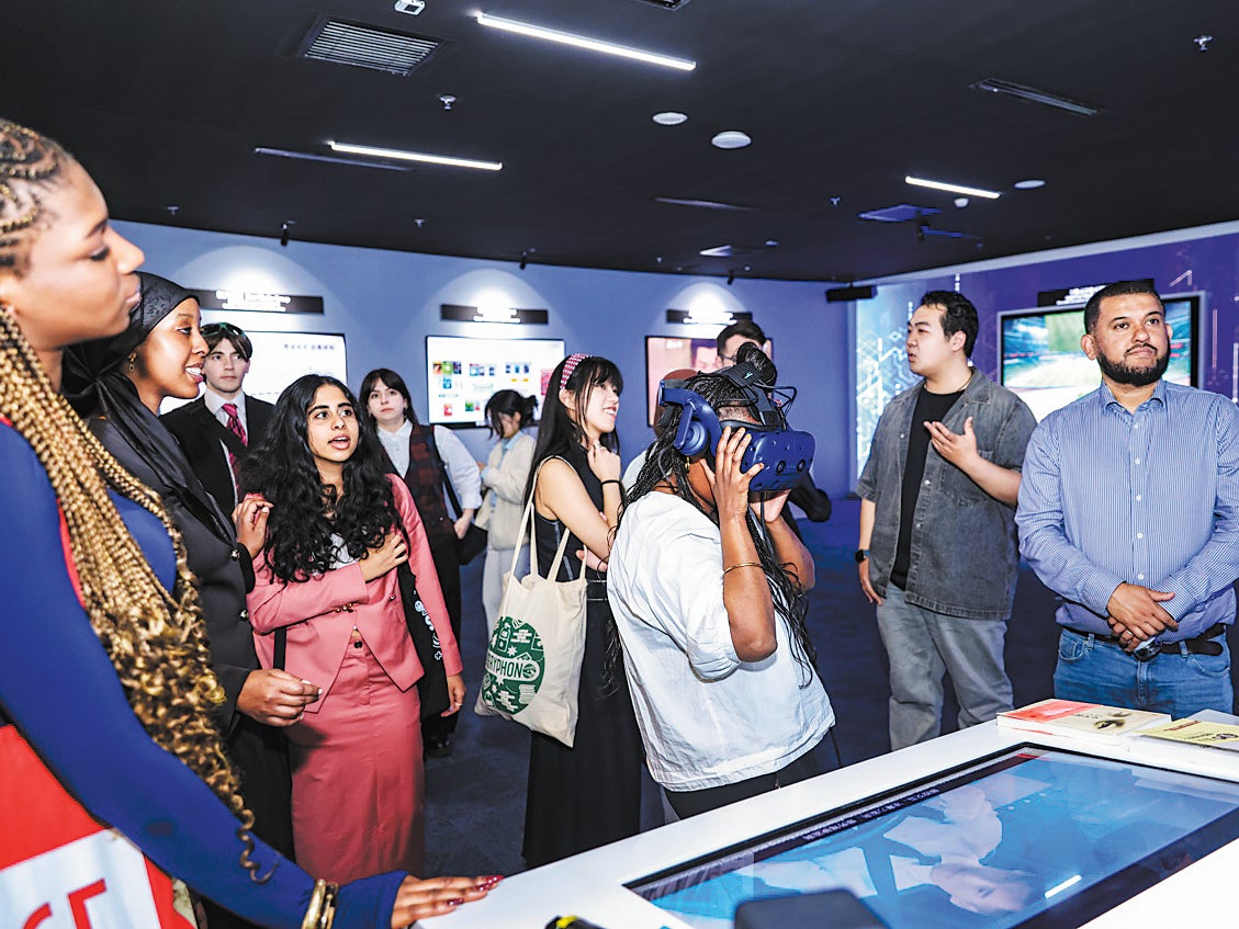 UK students find wonder in fusion of art, nature and technology
