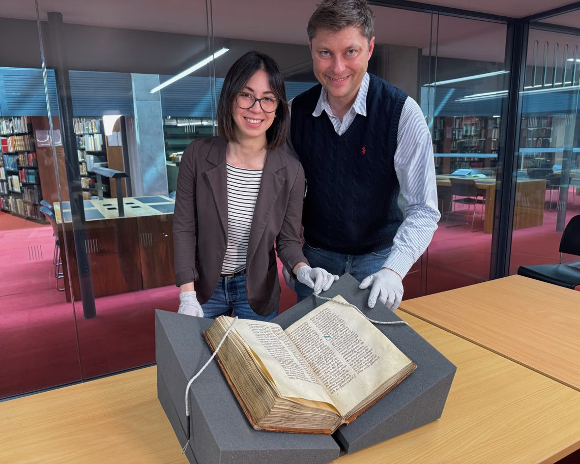 Lost copy of earliest English poem found hidden in manuscript in library