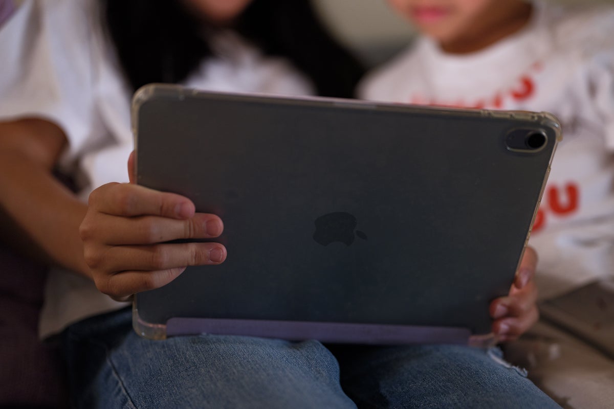 Some children are drawing on fake moustaches to bypass online age checks, report says