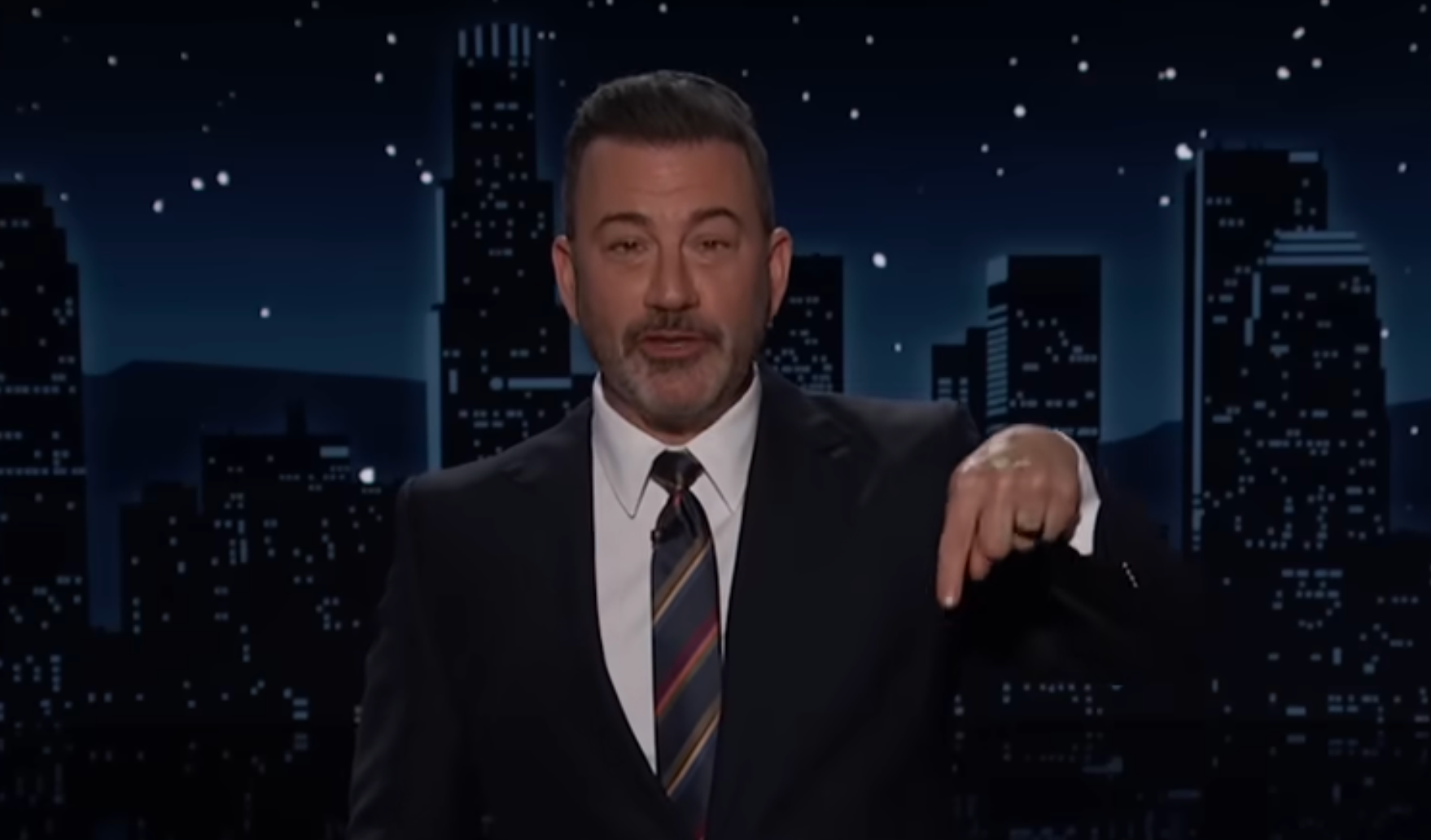 Jimmy Kimmel delivers bruising comeback to Trump’s ratings jibe