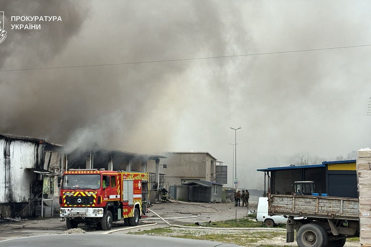 Ukraine war briefing: Russia launches huge drone attack on western city