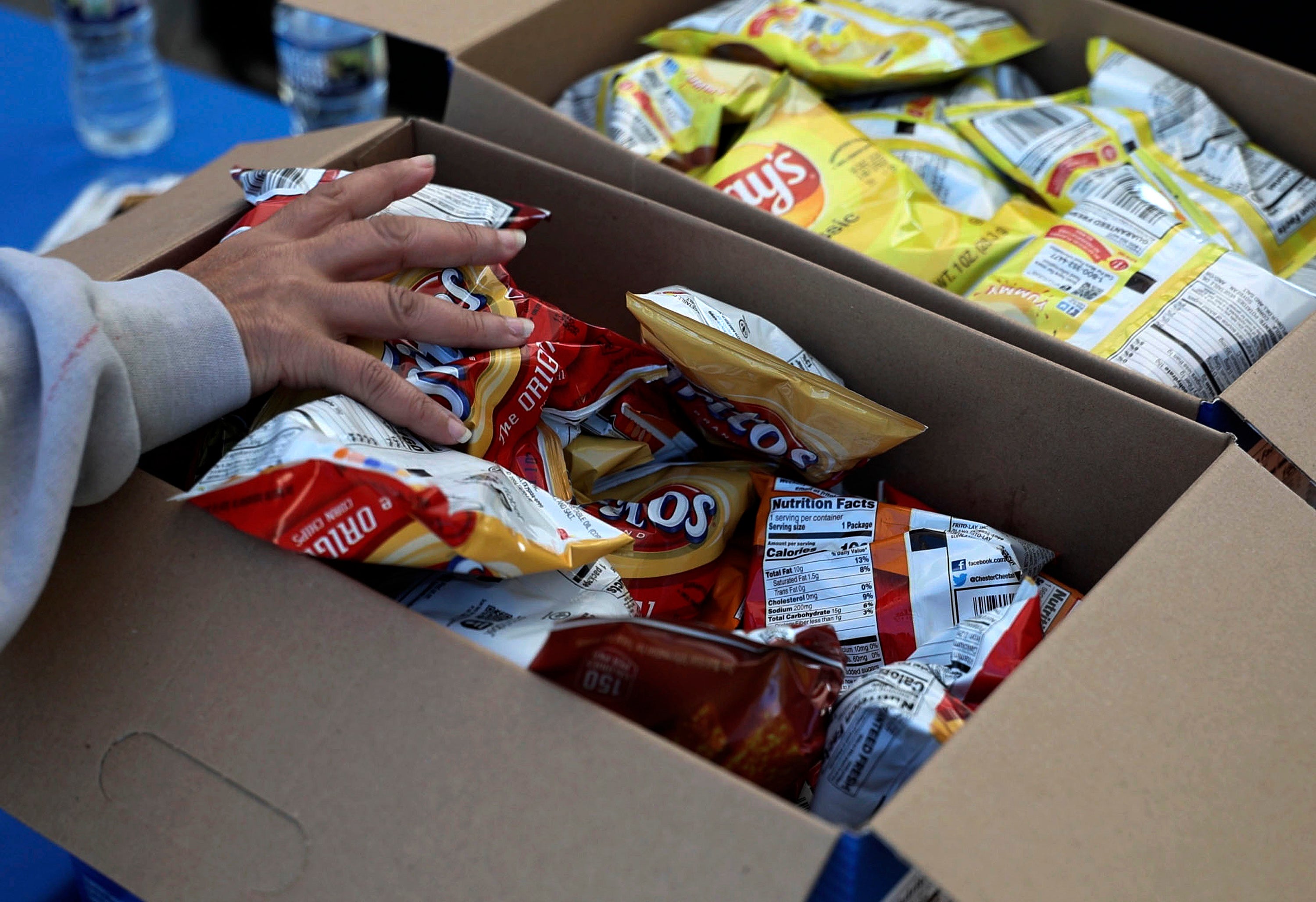 Eating chips or even healthy carbohydrates right before bed can spike your blood sugar levels, raising your risk for obesity and diabetes