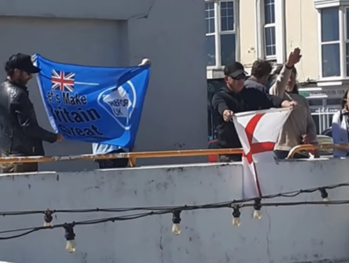 Man arrested over Nazi salute at Green Party rally in Hastings