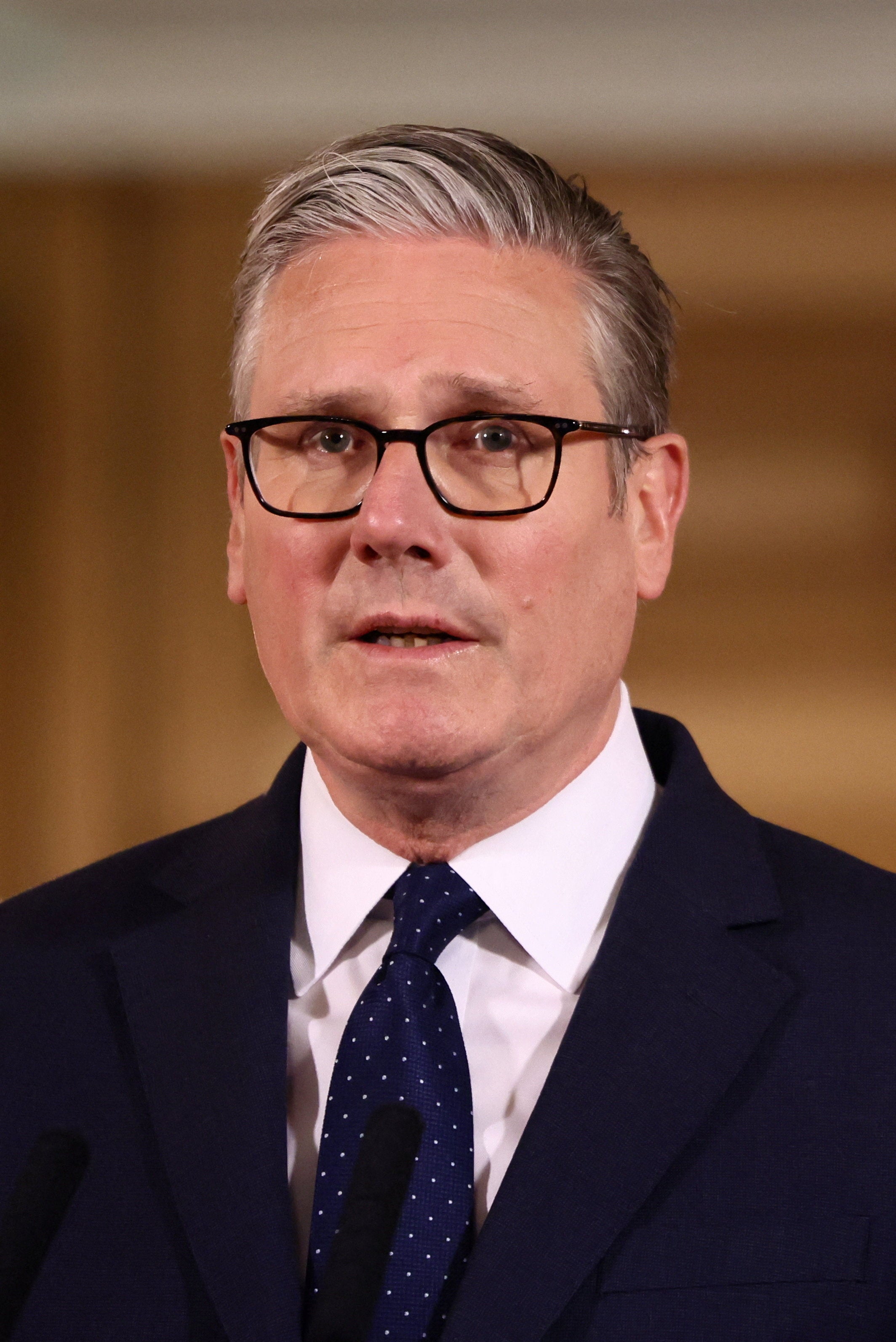 Keir Starmer said he would fight ‘with every breath I have’ for a diverse and tolerant Britain.