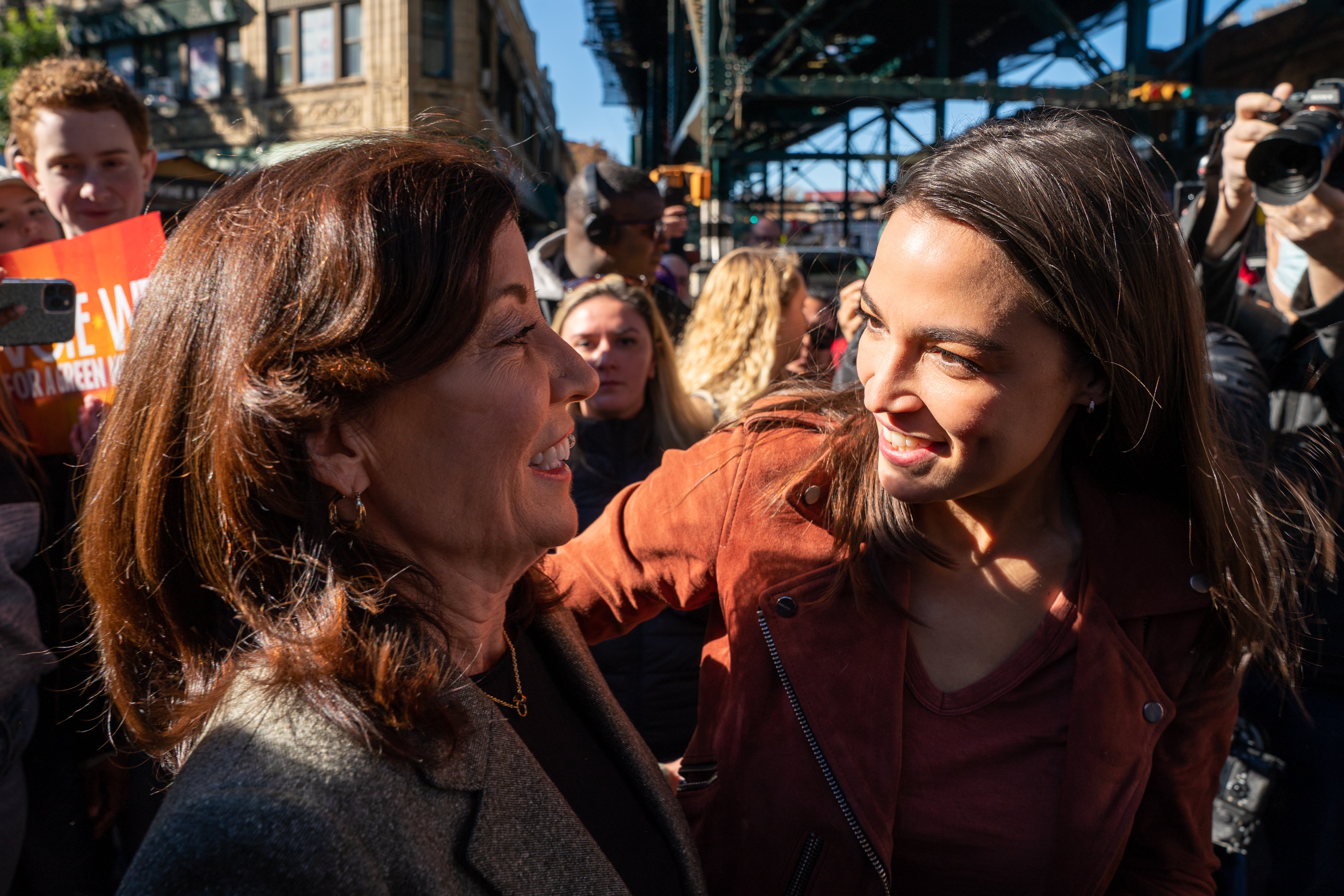 Rep. Alexandria Ocasio-Cortez is outraged that the ICE agent who shot and killed Minnesota mom Renee Good has been reassigned. And Gov. Kathy Hochul wants President Donald Trump to tell her if he’s working in their state.