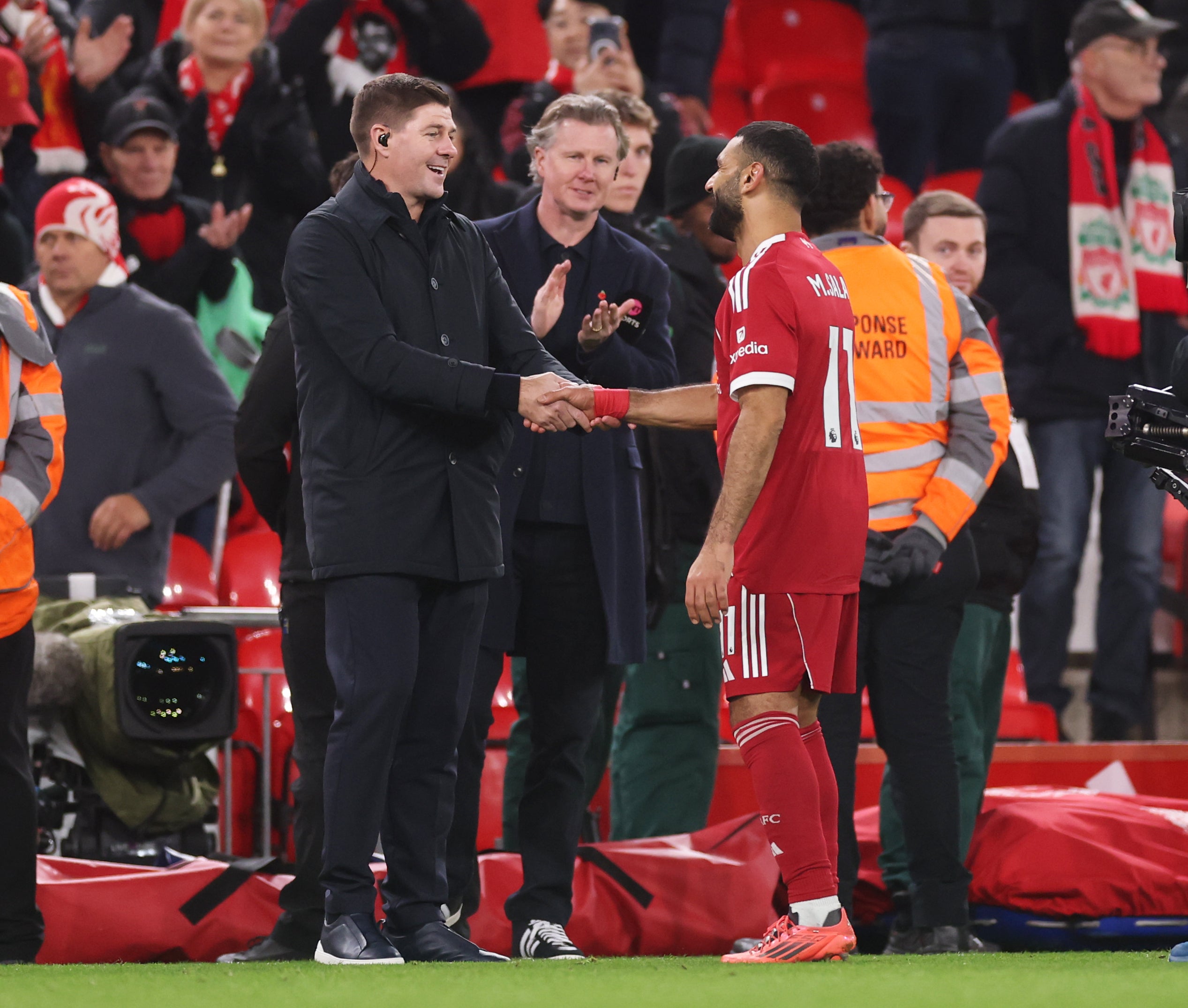 The Steven Gerrard advice that convinced Mohamed Salah to leave Liverpool
