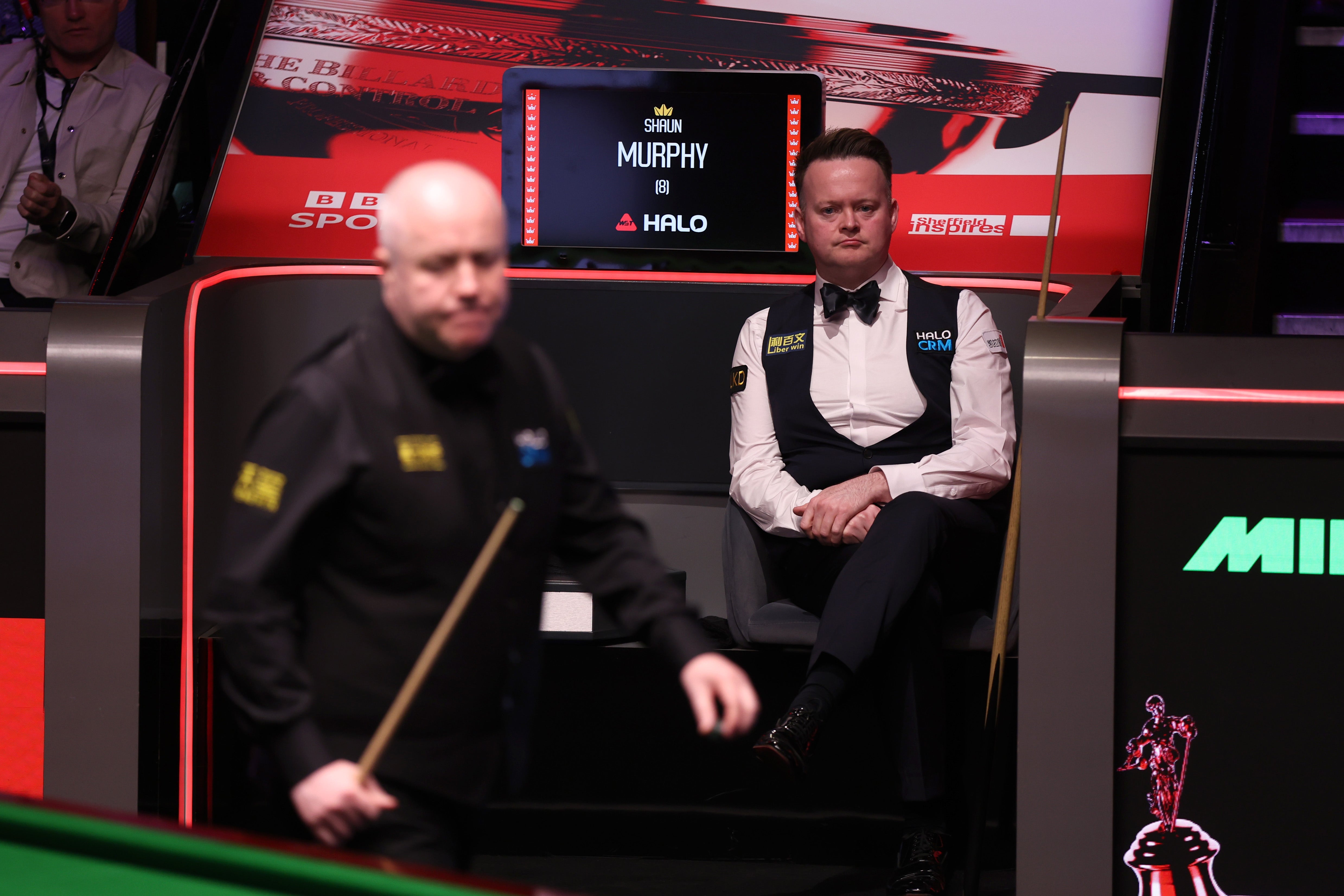 John Higgins and Shaun Murphy produced two majestic sessions of snooker on Friday