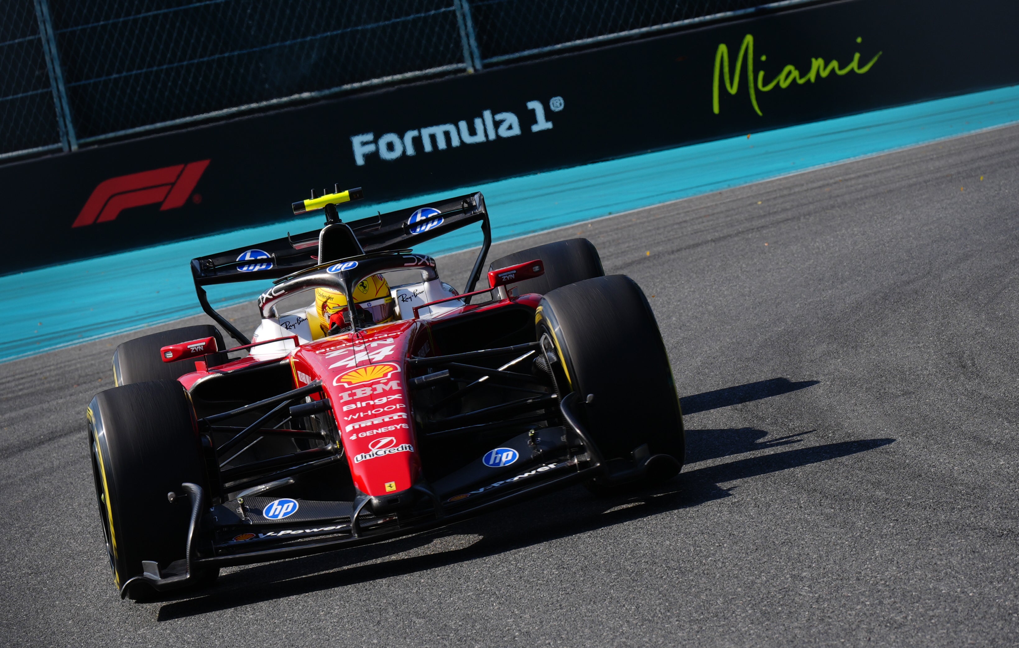 Lewis Hamilton could only qualify seventh