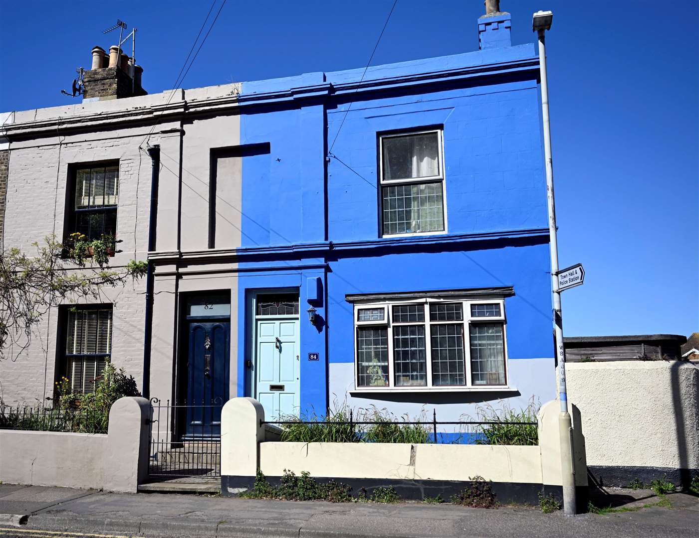 The house sits in the Middle Street conservation area in Deal
