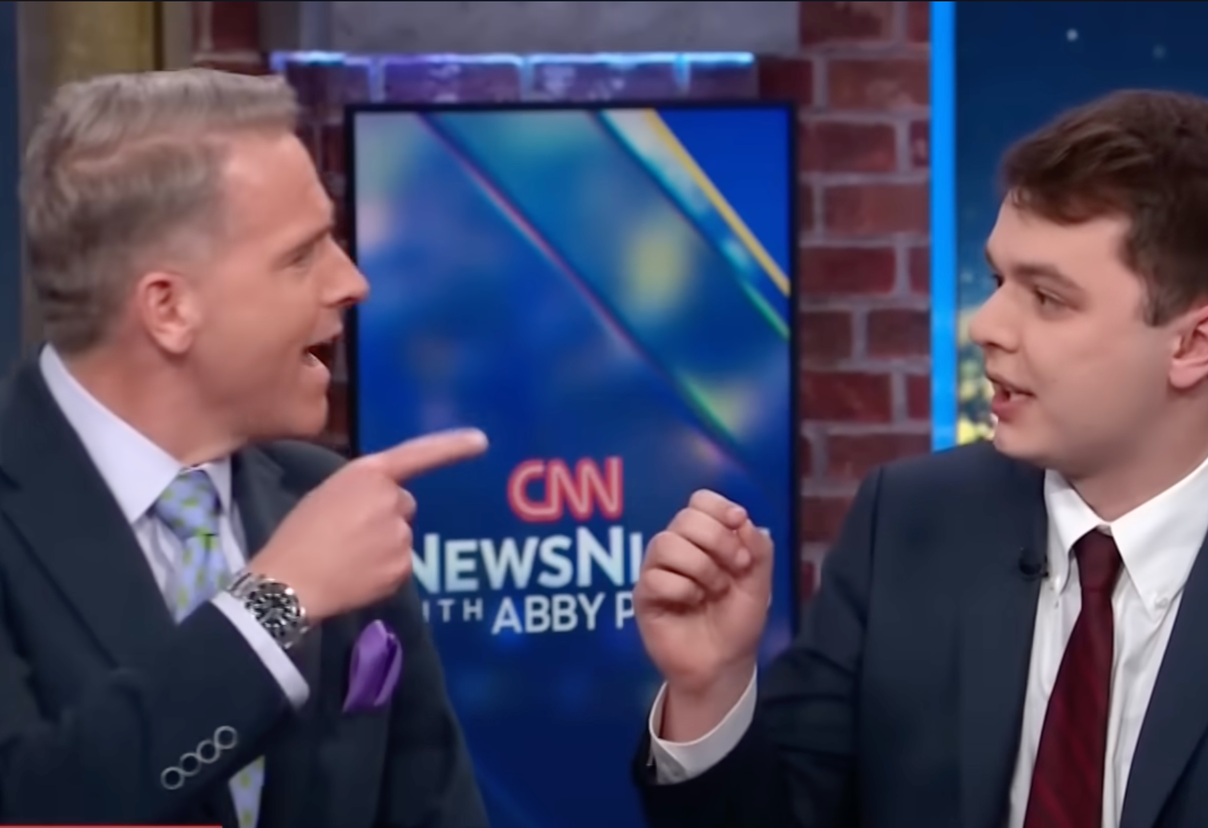 ‘Get your f***ing hand out of my face’: Scott Jennings blows up in CNN Iran debate