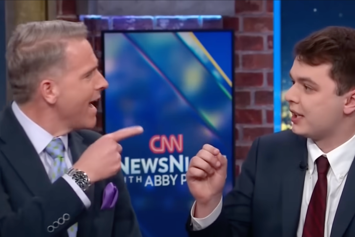 ‘Get your f***ing hand out of my face’: Scott Jennings blows up in CNN Iran debate