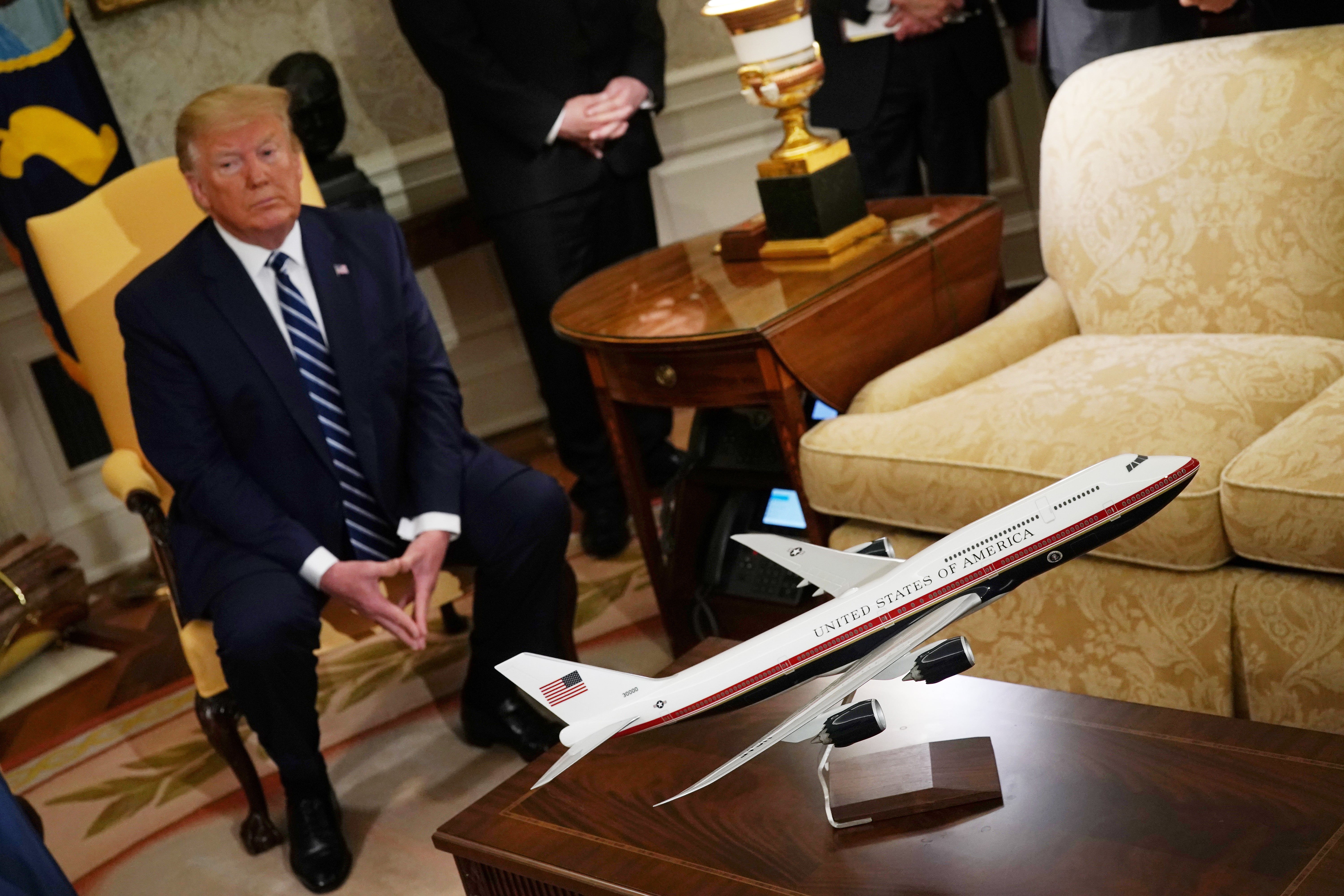 The president’s new jet got a reported $400 million overhaul which included the military installing top-secret communications gear