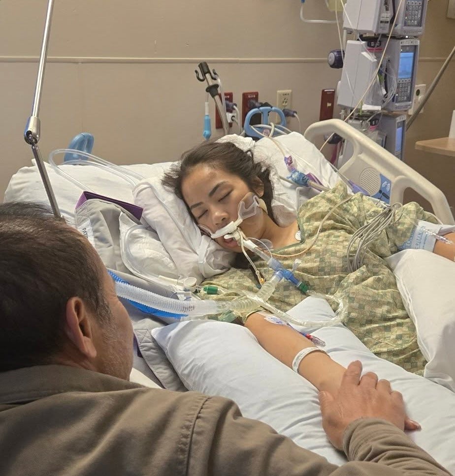Family of bride who was medically evacuated from Japan honeymoon issues ‘good news’