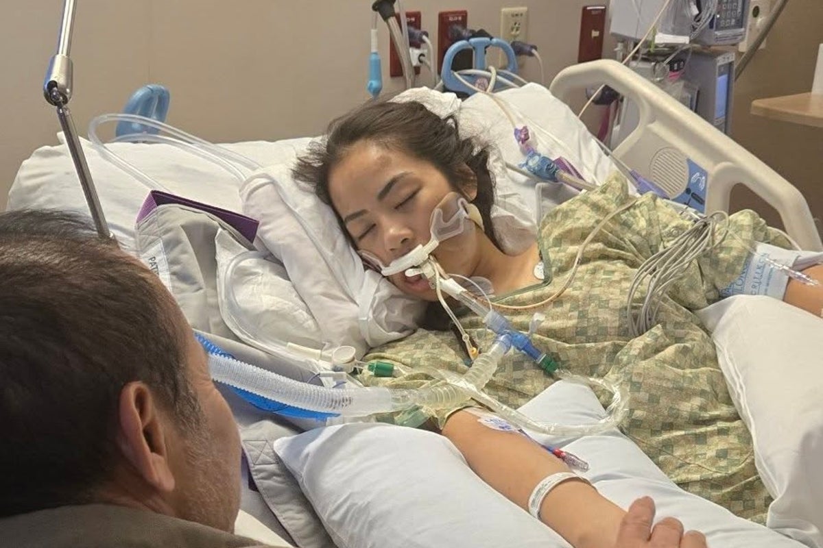 Family of bride who was medically evacuated from Japan honeymoon issues ‘good news’
