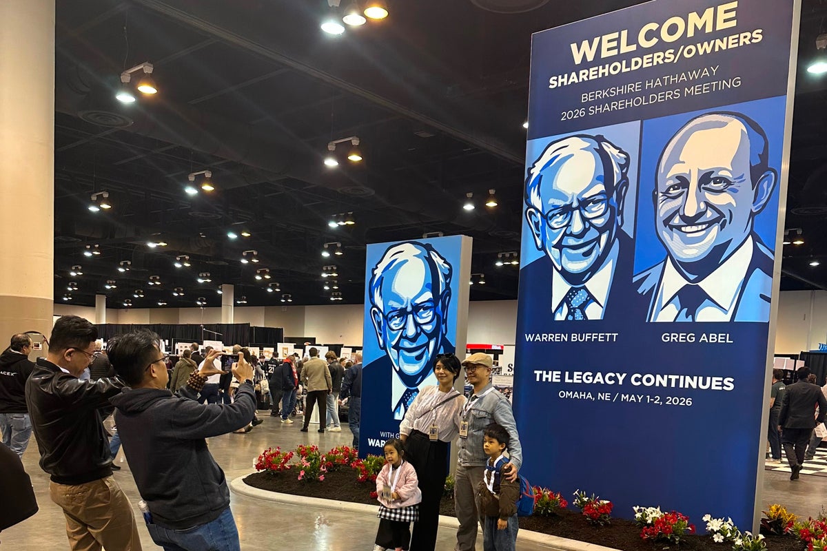 Berkshire Hathaway's profits double as shareholders gather for the annual meeting on Saturday