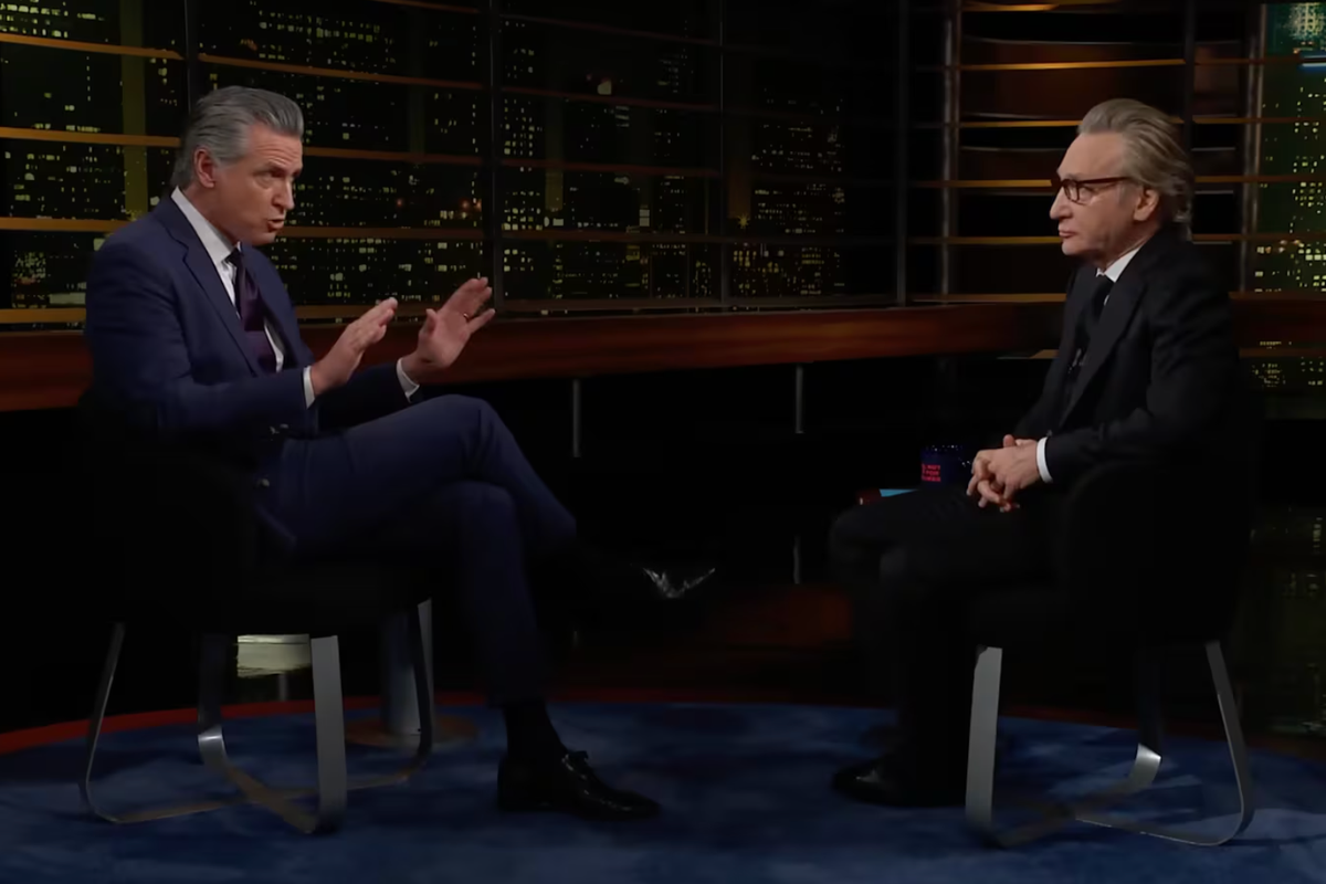 The Mechanics of Political Defensive Posture Newsom versus Maher on Institutional Competency