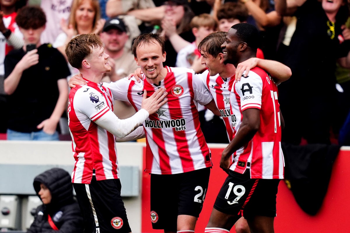 West Ham’s survival out of their hands as Brentford’s win boosts European bid