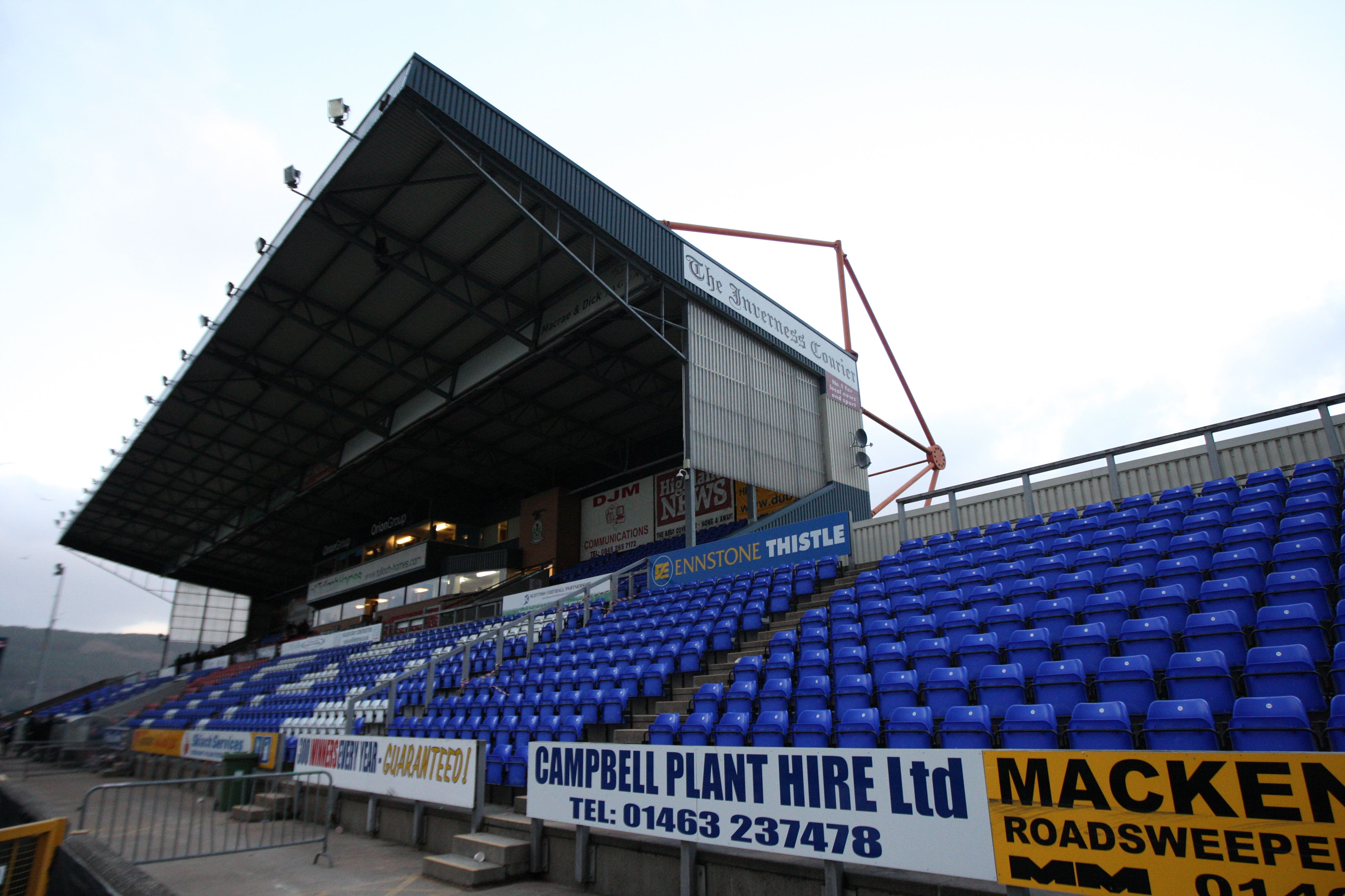 Inverness Caledonian Thistle secured promotion to the Scottish Championship (Lynne Cameron/PA)