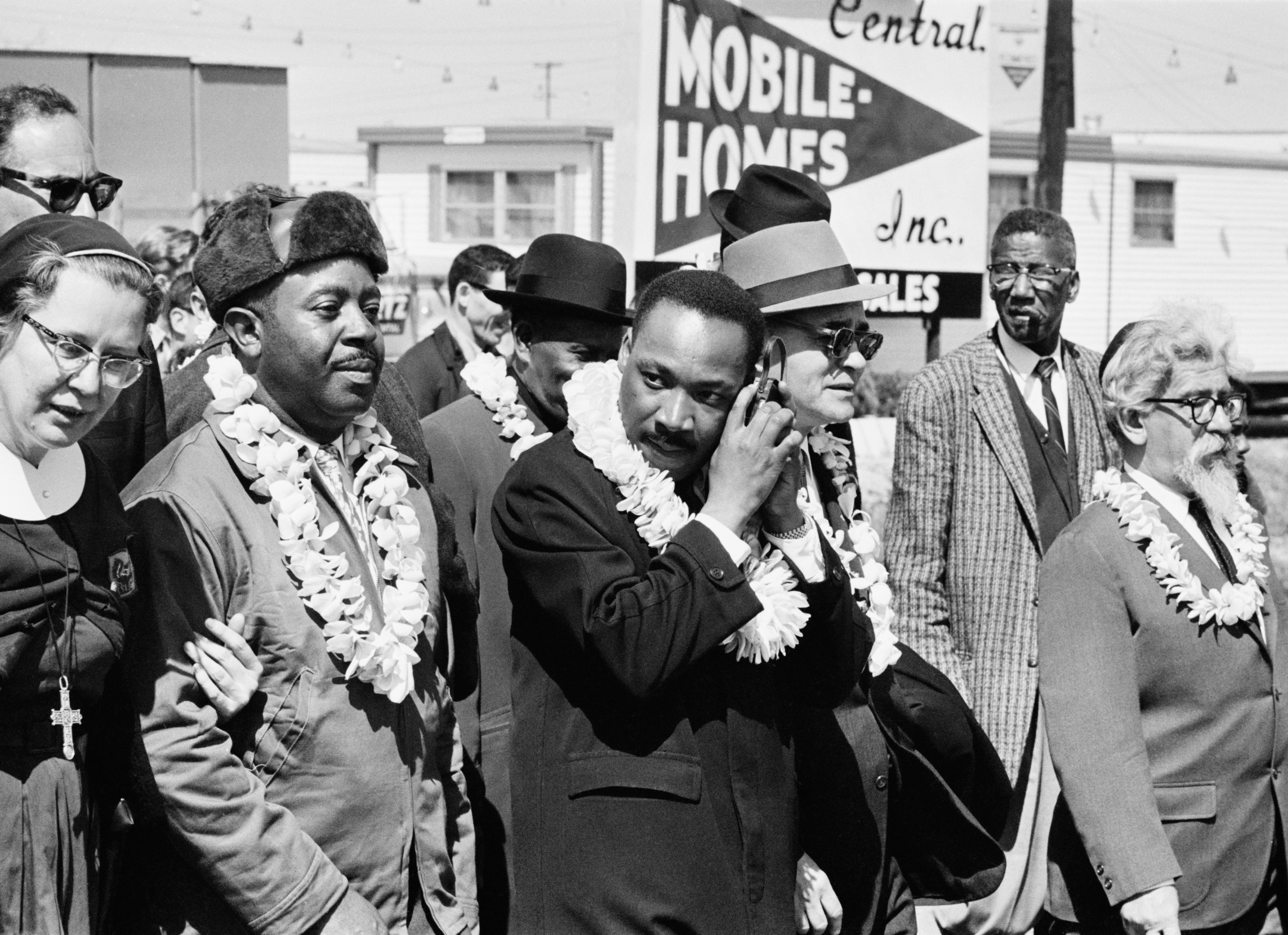 Martin Luther King Jr in the front line of the third march from Selma to Montgomery, Alabama, to campaign for proper registration of black voters, 23rd March 1965, the Yellowhammer State has long been at the center of the struggle for voter’s rights
