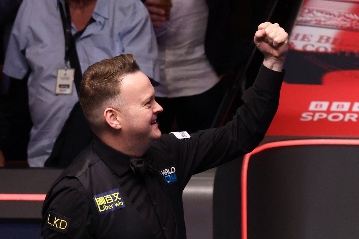 The lucky pants that won Shaun Murphy his world title – and they weren’t his own