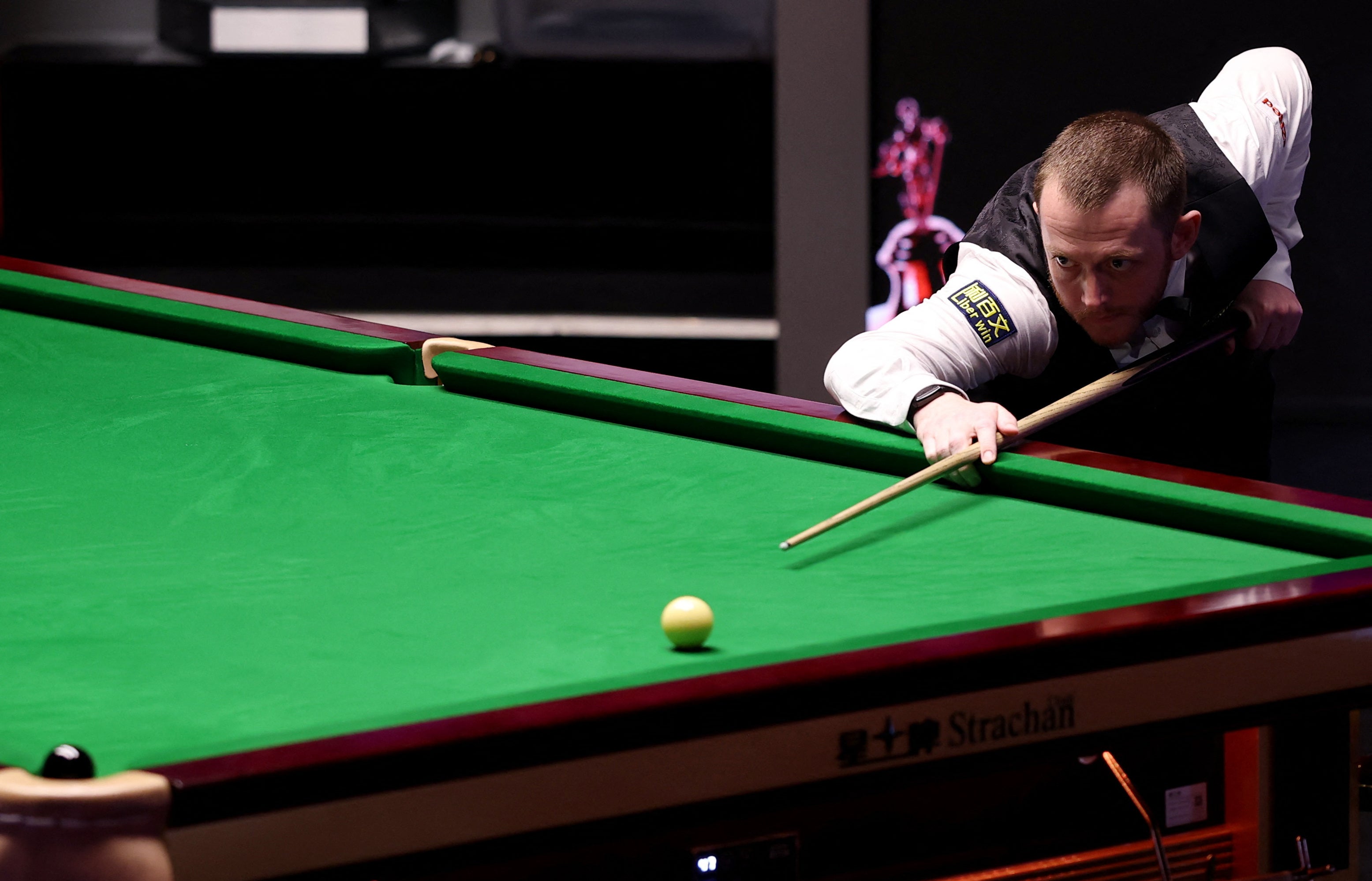 Mark Allen missed a simple black to reach the World Championship final