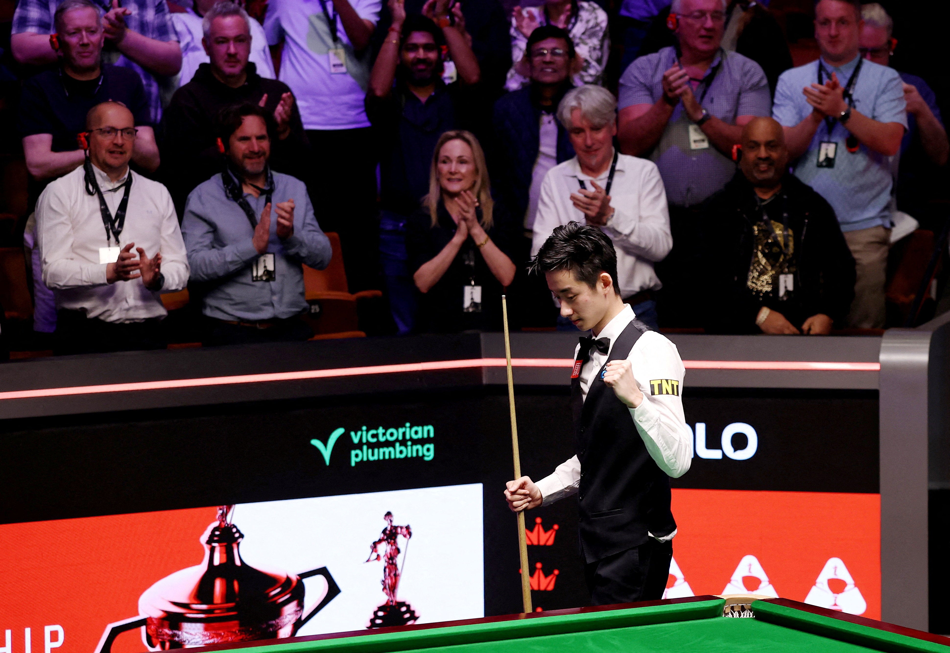 Wu Yize battled past Mark Allen in the semi-finals