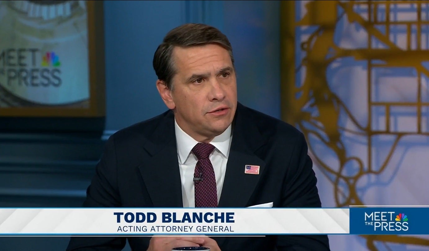 Acting AG Todd Blanche claims Comey case isn’t about ‘single incident’